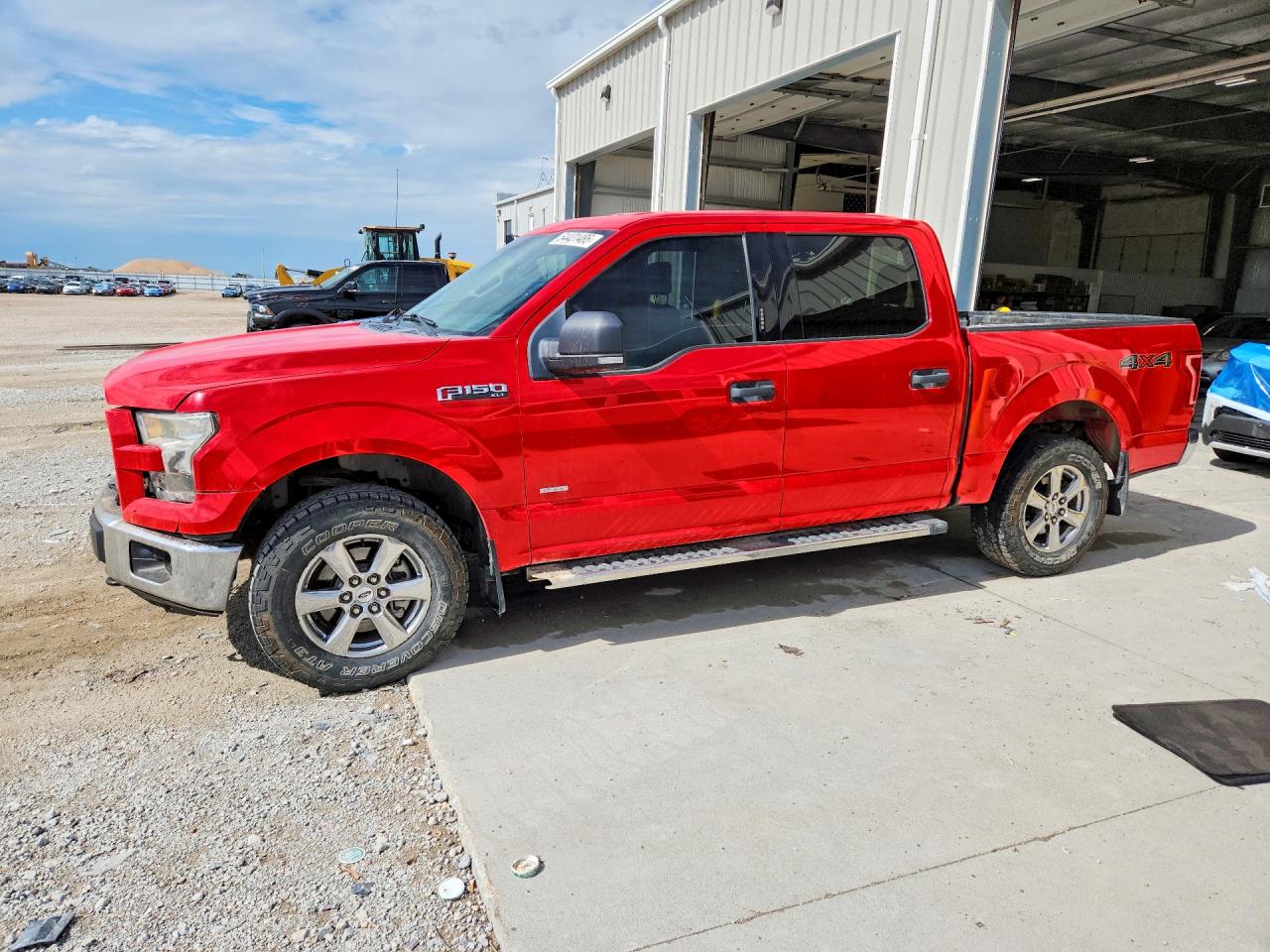 2015 Ford F150 Supercrew Red vin: 1FTEW1EPXFKD84947