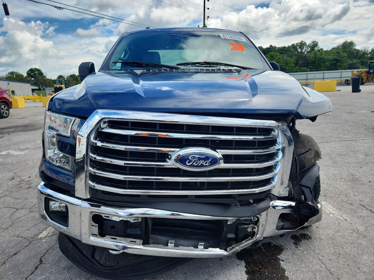 2015 Ford F150 Supercrew Синий vin: 1FTEW1EPXFKE27036