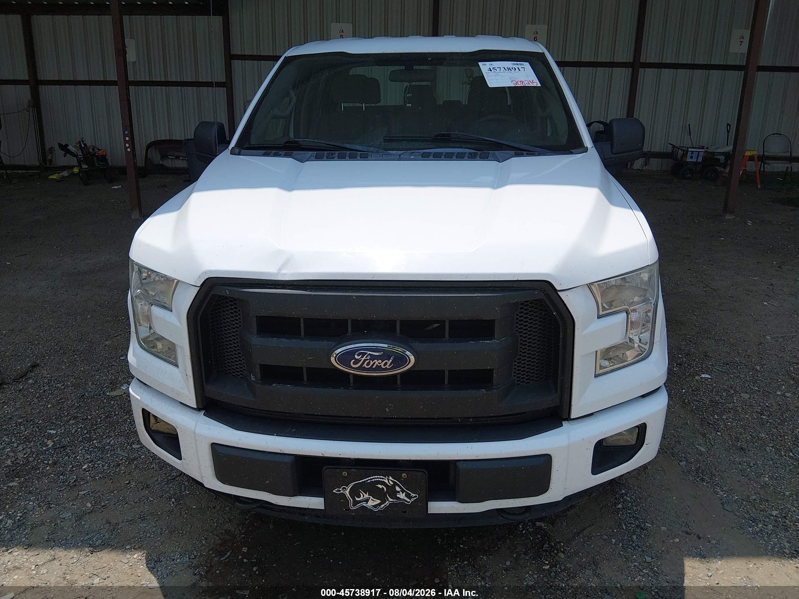 2015 Ford F-150 Xl Белый vin: 1FTEW1EPXFKE38070