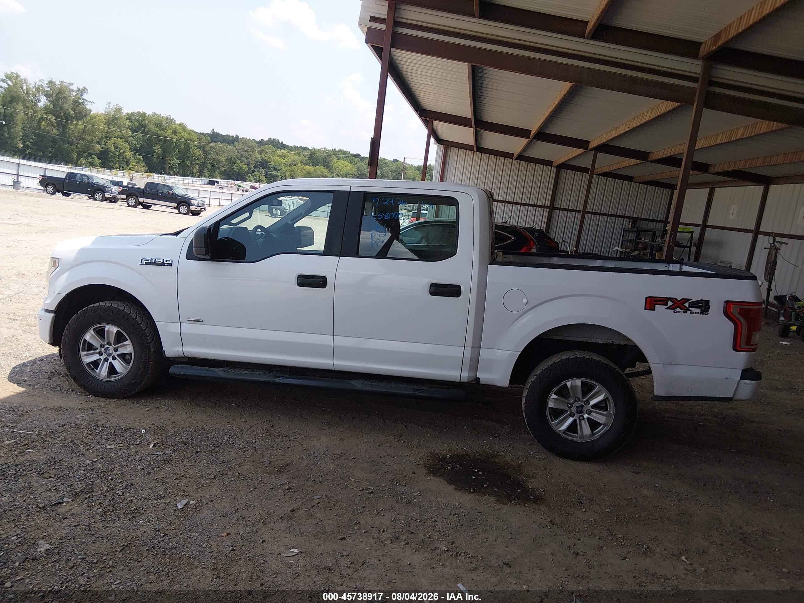 2015 Ford F-150 Xl Белый vin: 1FTEW1EPXFKE38070