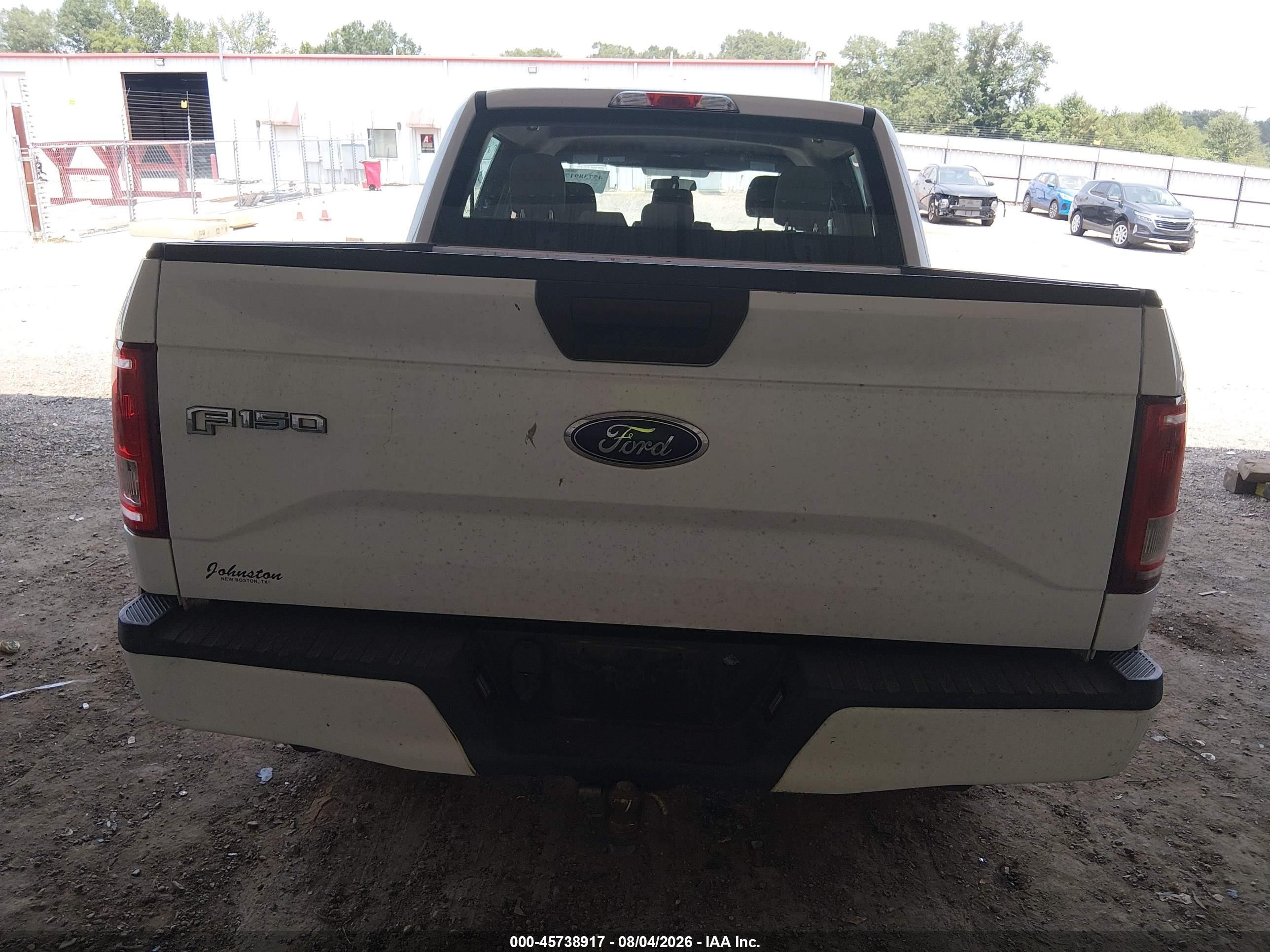 2015 Ford F-150 Xl Белый vin: 1FTEW1EPXFKE38070