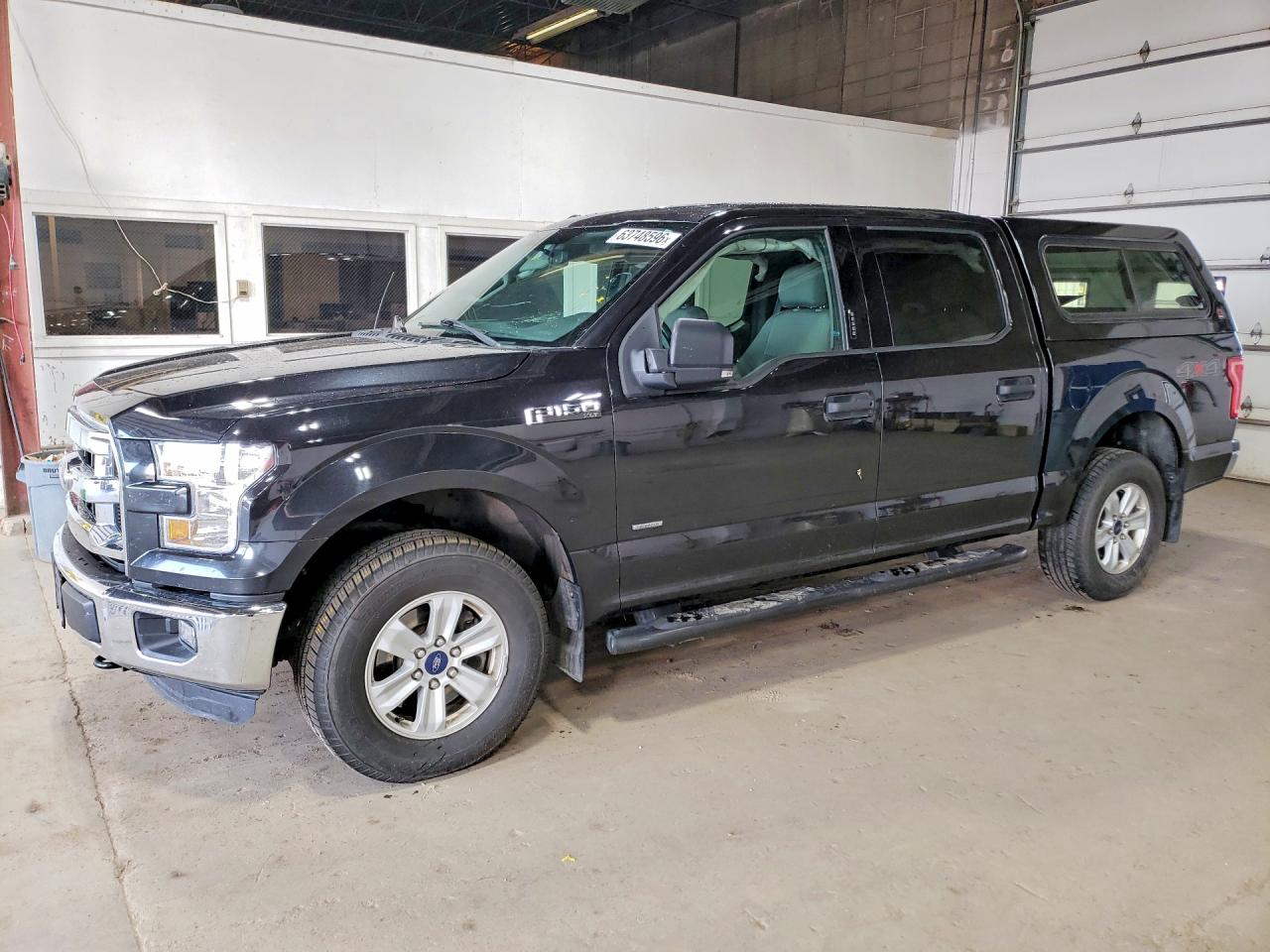 2015 Ford F150 Supercrew Black vin: 1FTEW1EPXFKF17965