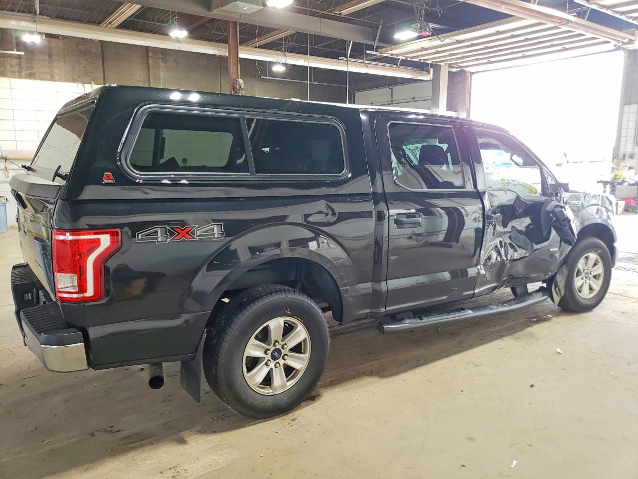 2015 Ford F150 Supercrew Black vin: 1FTEW1EPXFKF17965