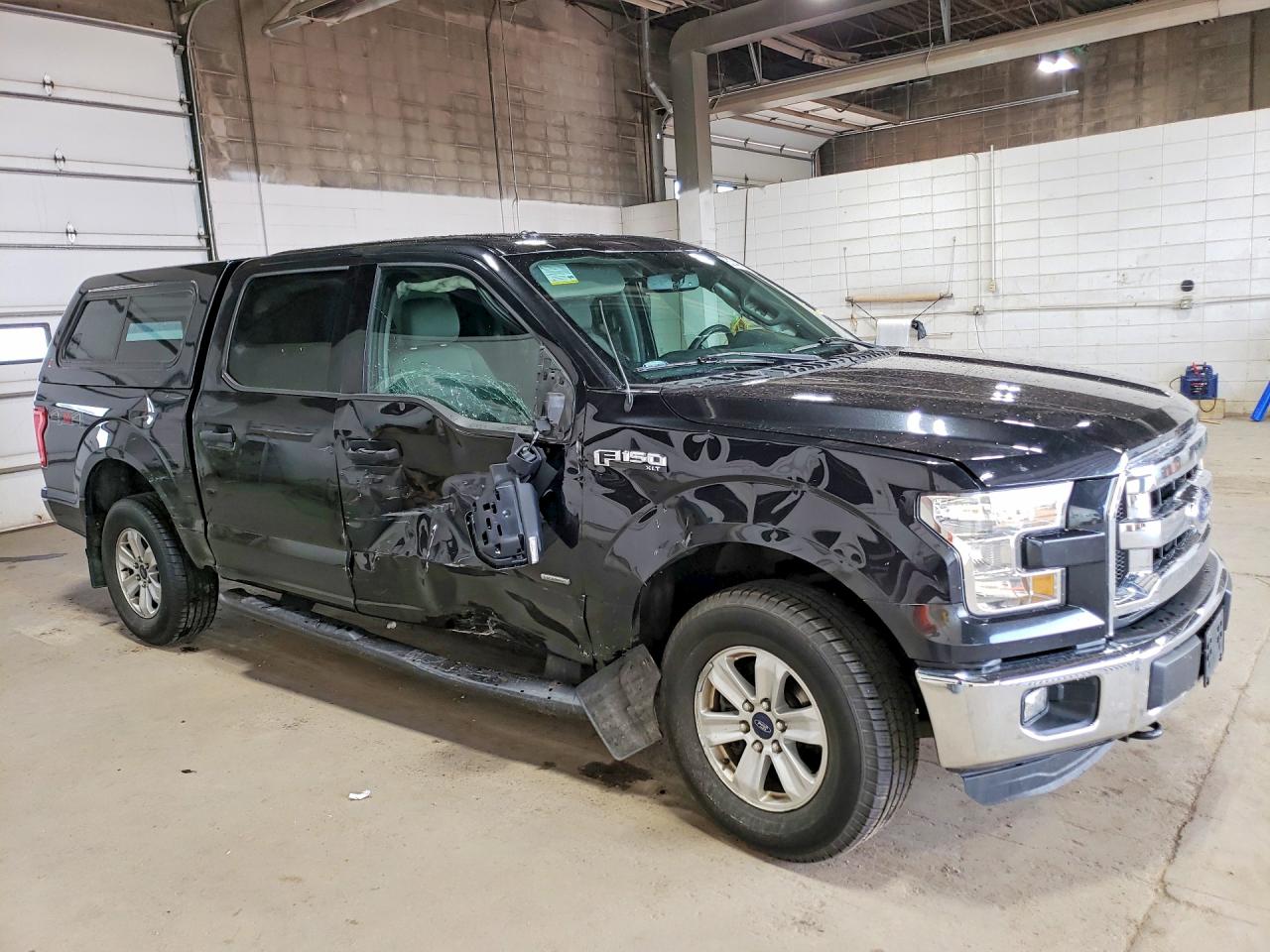 2015 Ford F150 Supercrew Black vin: 1FTEW1EPXFKF17965