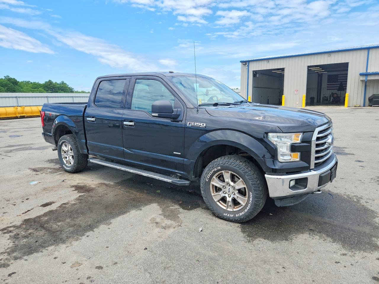 2016 Ford F150 Supercrew Black vin: 1FTEW1EPXGFA57250
