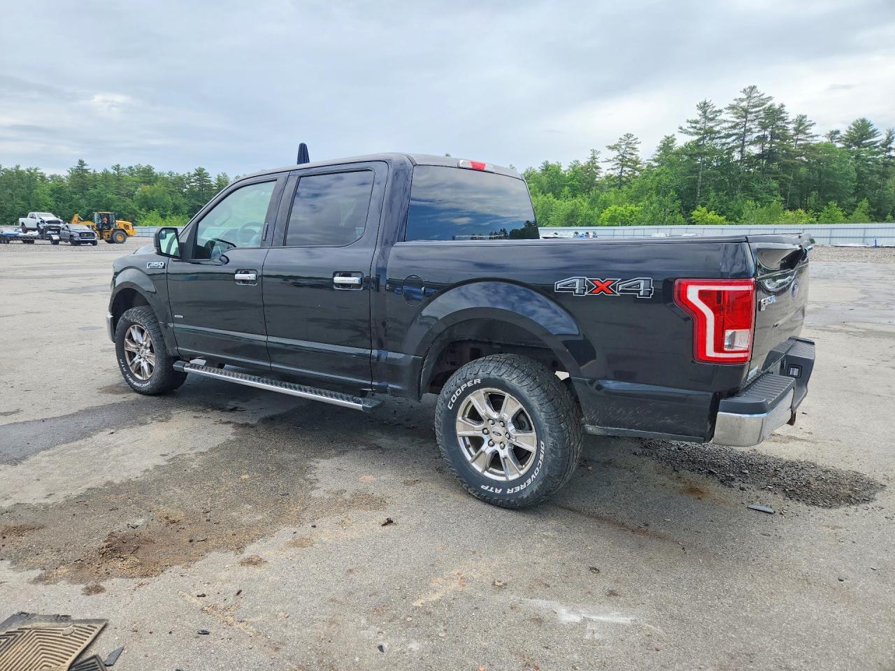 2016 Ford F150 Supercrew Black vin: 1FTEW1EPXGFA57250
