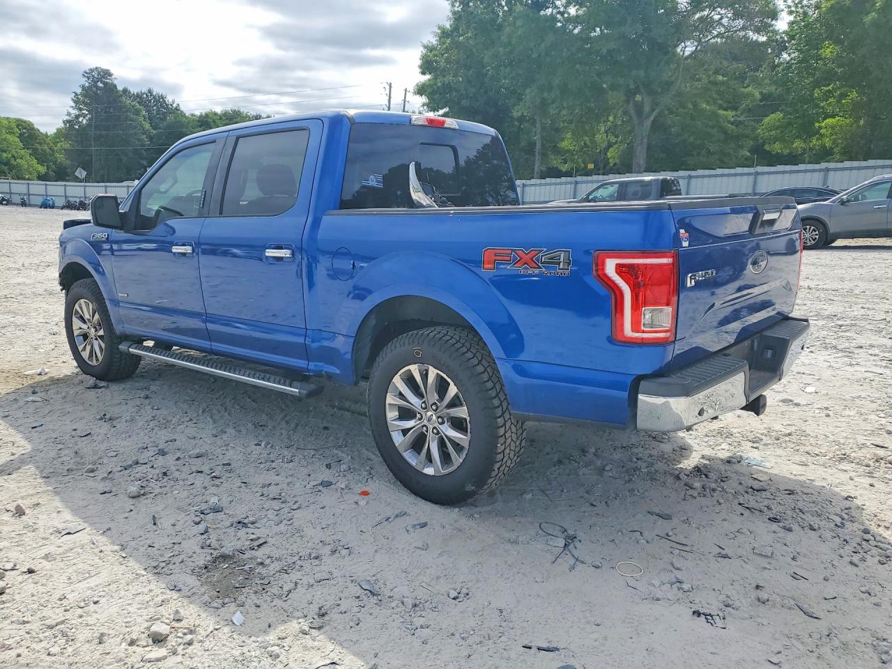 2017 Ford F150 Supercrew Blue vin: 1FTEW1EPXHFA21205