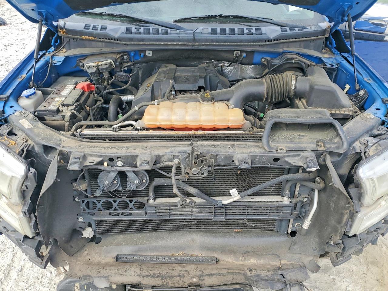 2017 Ford F150 Supercrew Blue vin: 1FTEW1EPXHFA21205