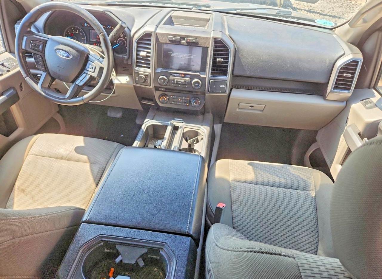 2018 Ford F150 Supercrew Blue vin: 1FTEW1EPXJFB68565