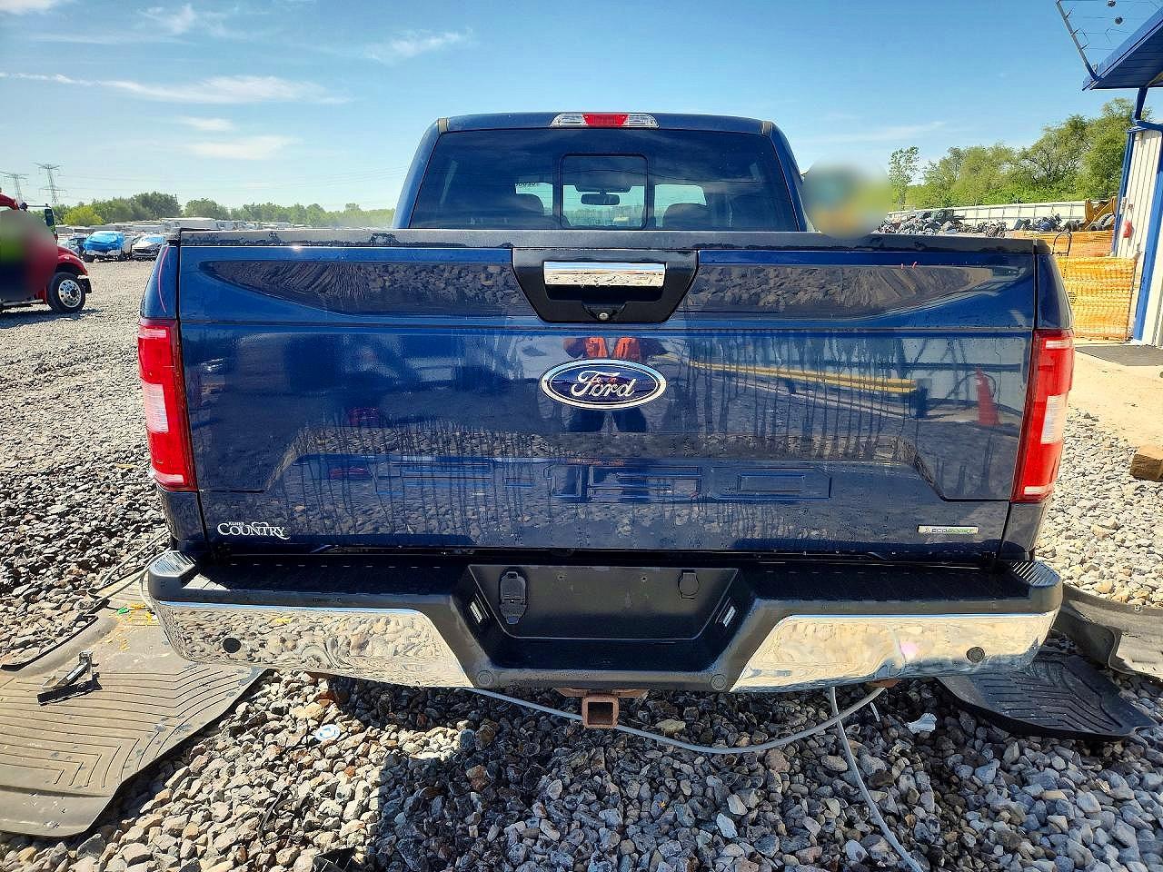2018 Ford F150 Supercrew Blue vin: 1FTEW1EPXJFB68565