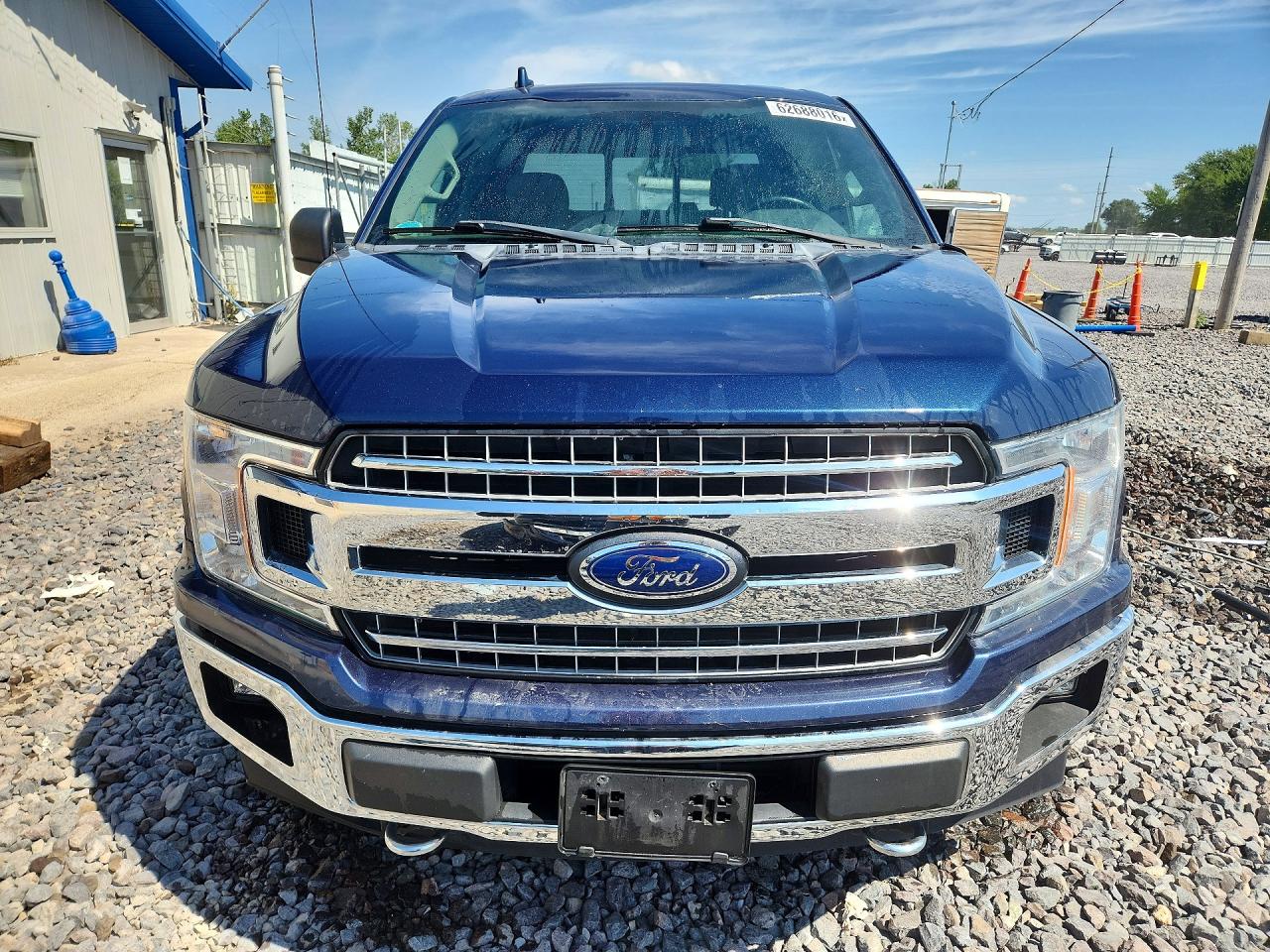 2018 Ford F150 Supercrew Blue vin: 1FTEW1EPXJFB68565