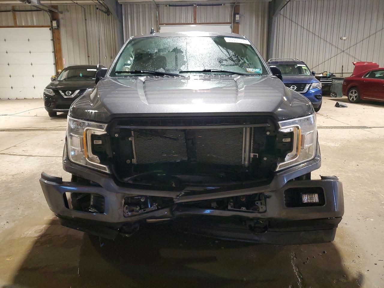 2019 Ford F150 Supercrew Gray vin: 1FTEW1EPXKKF24988