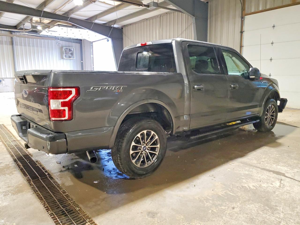 2019 Ford F150 Supercrew Gray vin: 1FTEW1EPXKKF24988