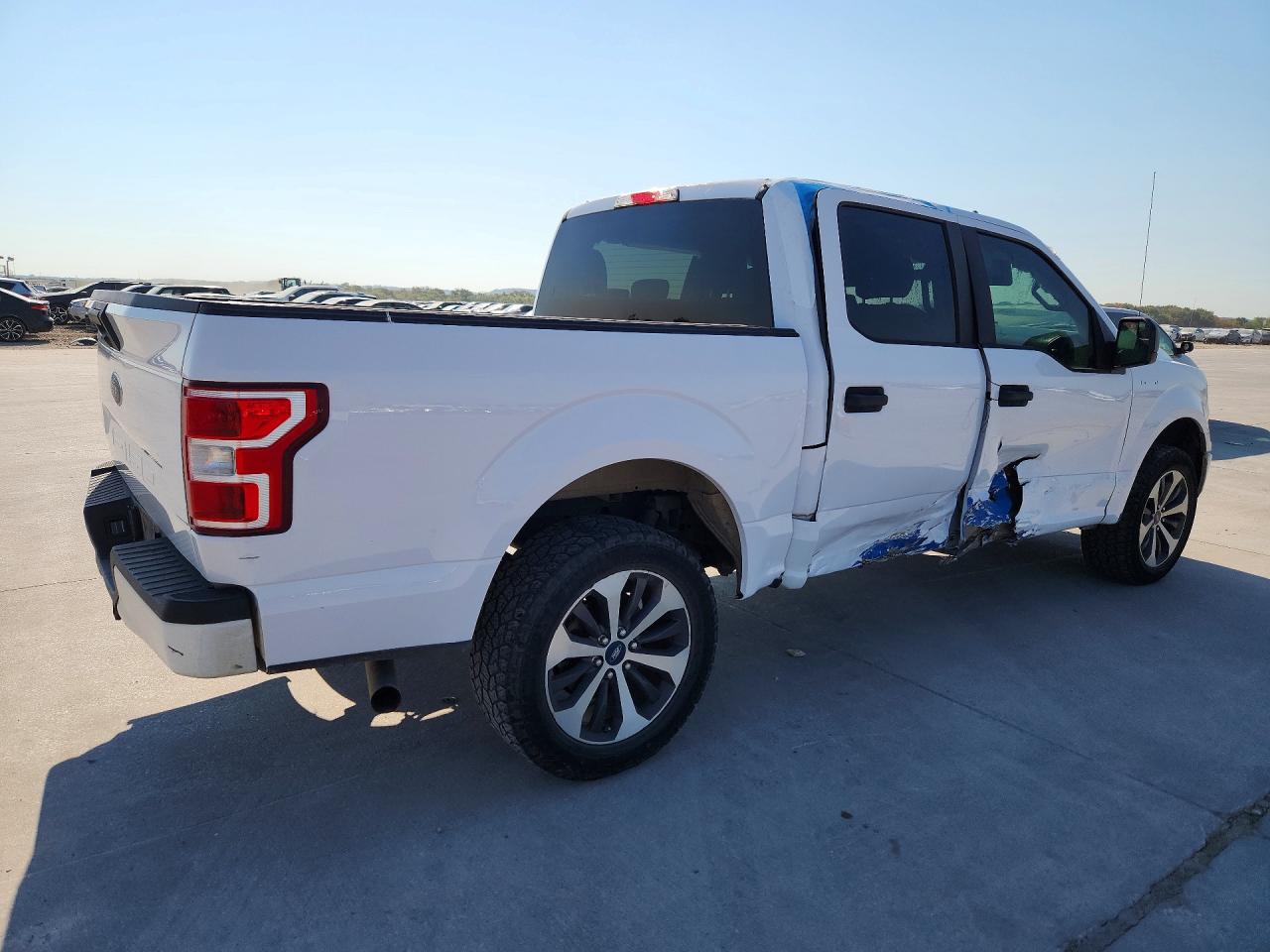 2020 Ford F150 Supercrew White vin: 1FTEW1EPXLKE04545