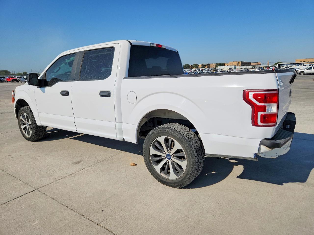 2020 Ford F150 Supercrew White vin: 1FTEW1EPXLKE04545