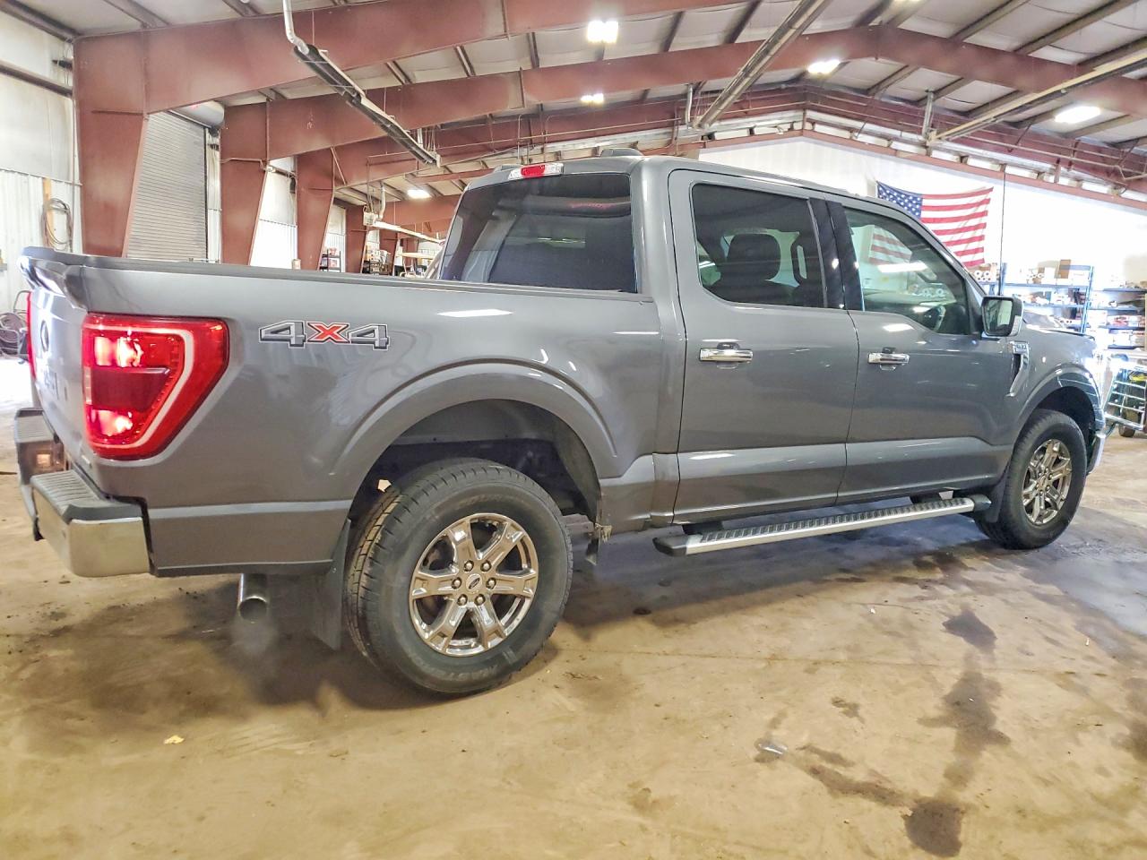 2022 Ford F150 Supercrew Gray vin: 1FTEW1EPXNFC01649