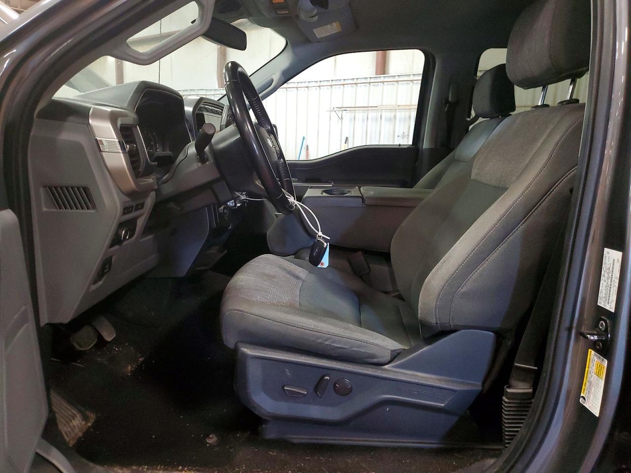 2022 Ford F150 Supercrew Gray vin: 1FTEW1EPXNFC01649