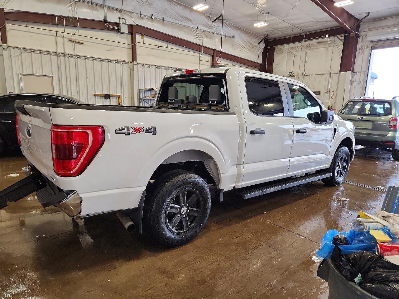 2023 Ford F150 Supercrew White vin: 1FTEW1EPXPFB10707