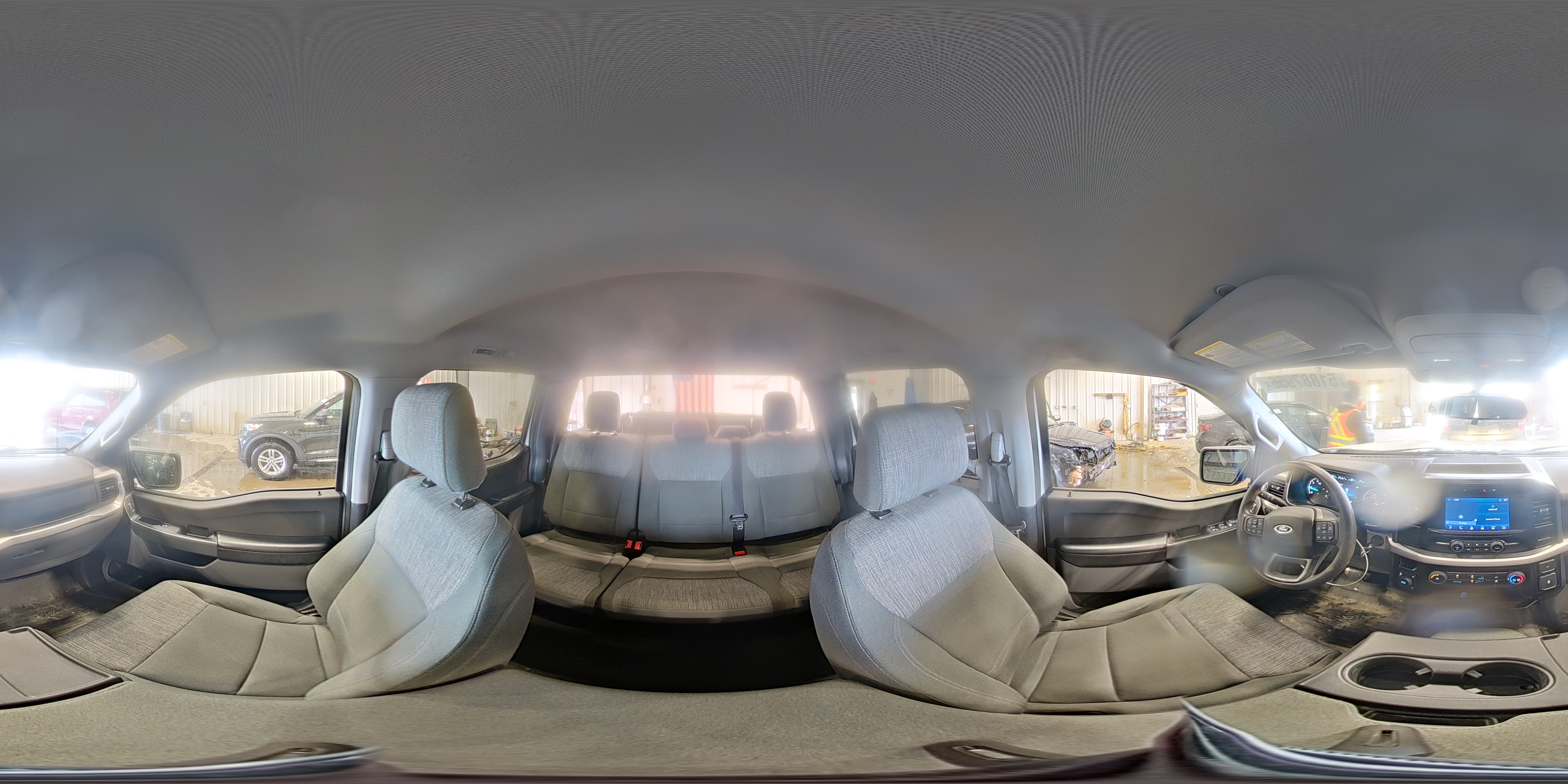 2023 Ford F150 Supercrew White vin: 1FTEW1EPXPFB10707
