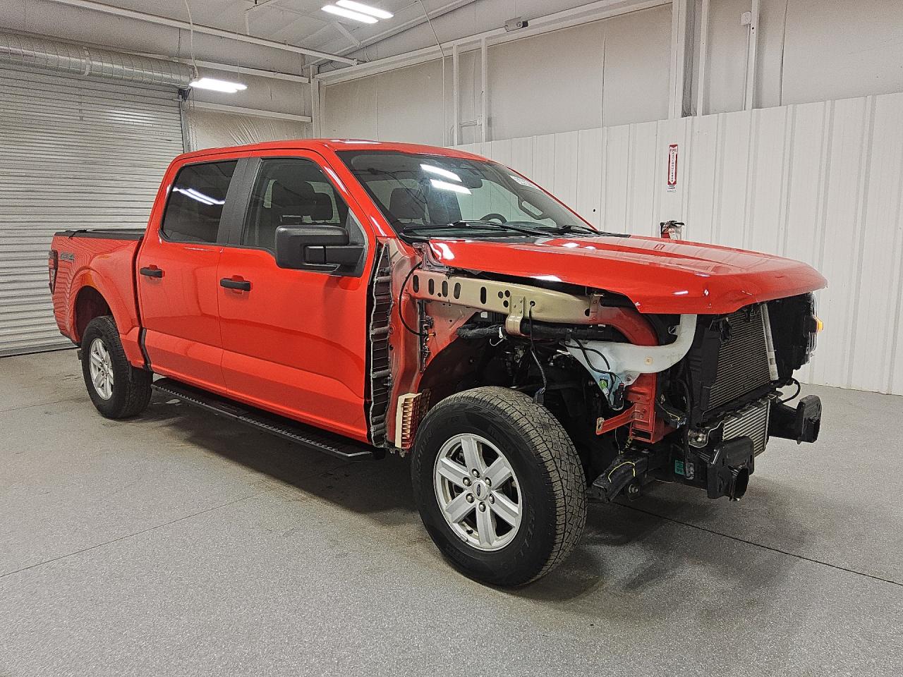 2024 Ford F150 Xl Red vin: 1FTEW1LP4RKD37971 Damage: Grille, Missing, Replacement Required