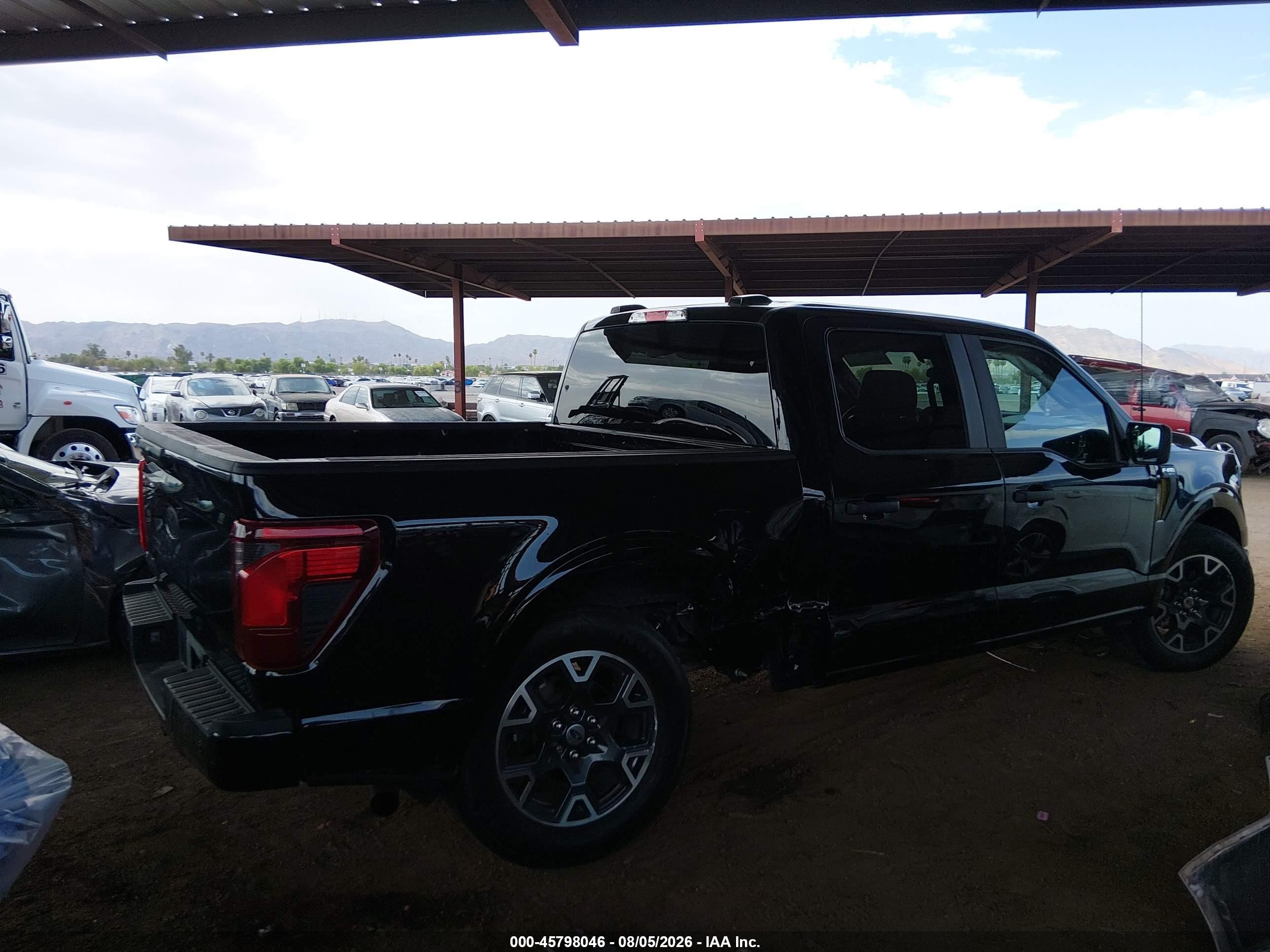 2025 Ford F-150 Stx Black vin: 1FTEW2KP4SKD02831