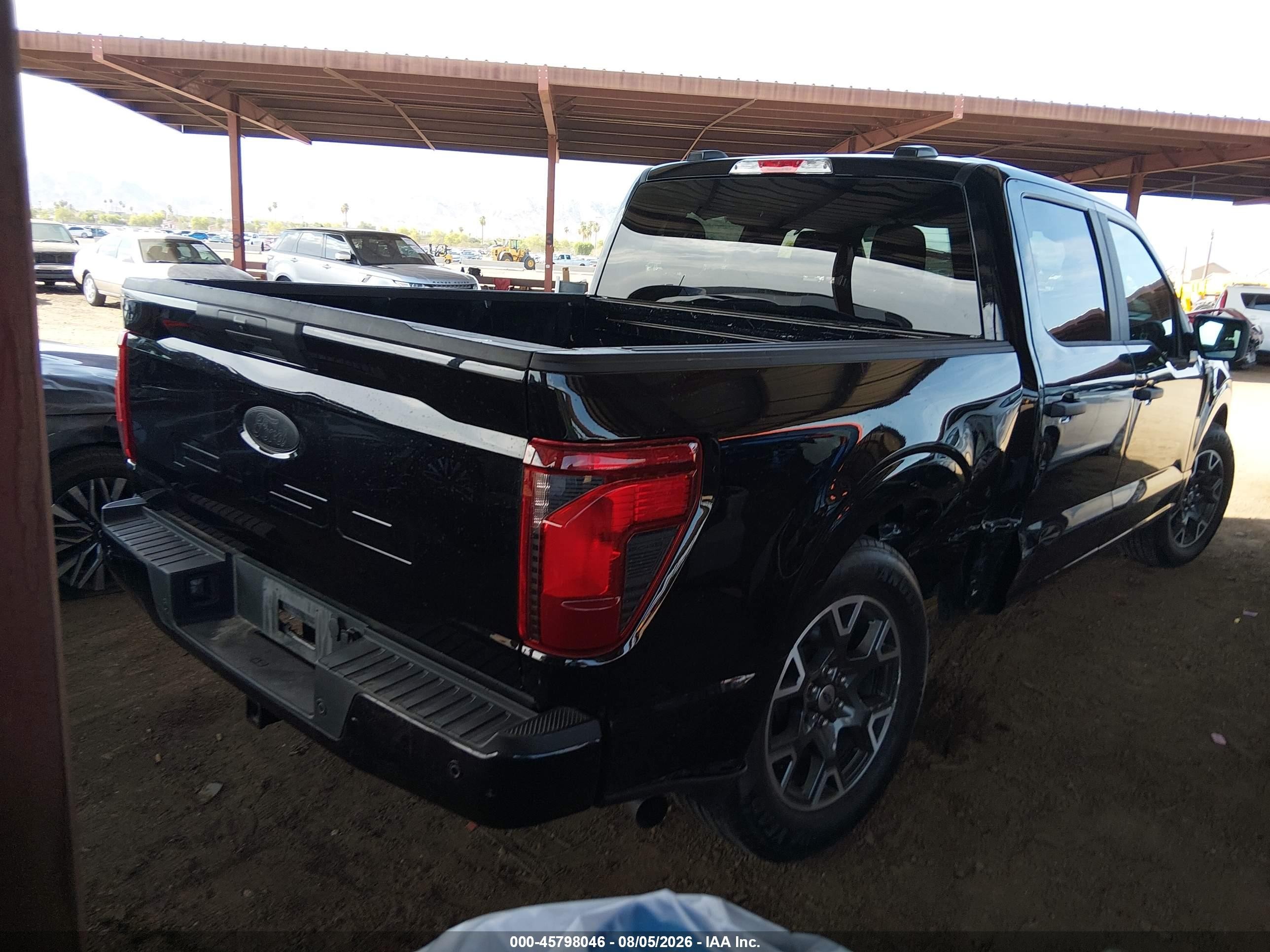 2025 Ford F-150 Stx Black vin: 1FTEW2KP4SKD02831