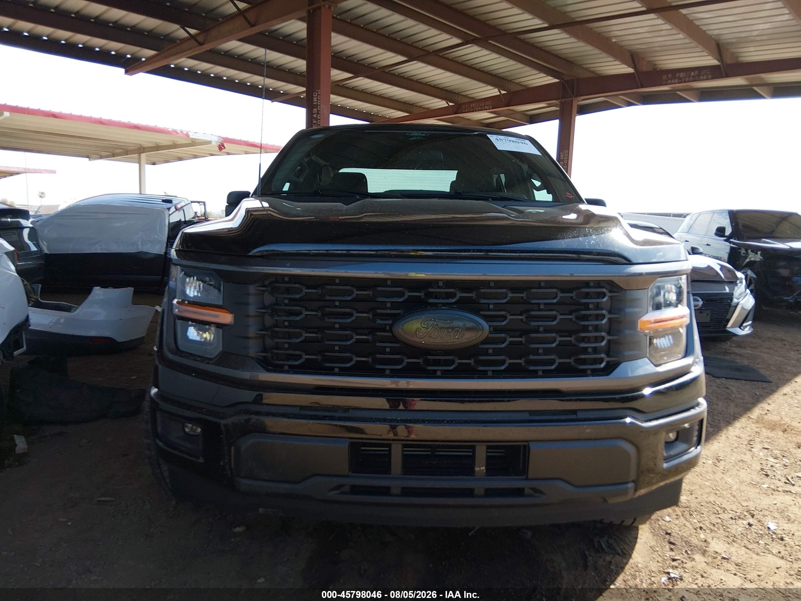 2025 Ford F-150 Stx Black vin: 1FTEW2KP4SKD02831