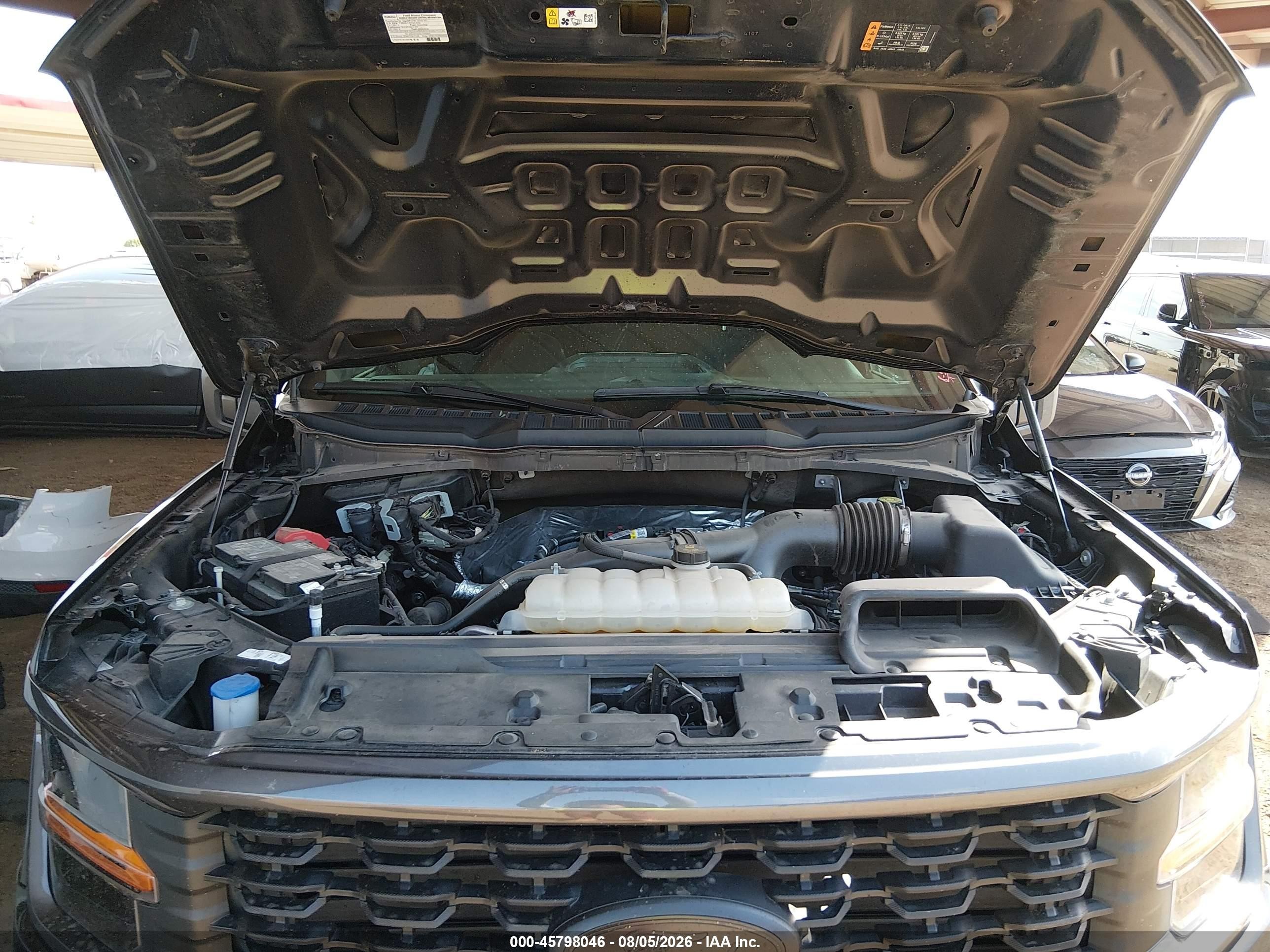 2025 Ford F-150 Stx Black vin: 1FTEW2KP4SKD02831