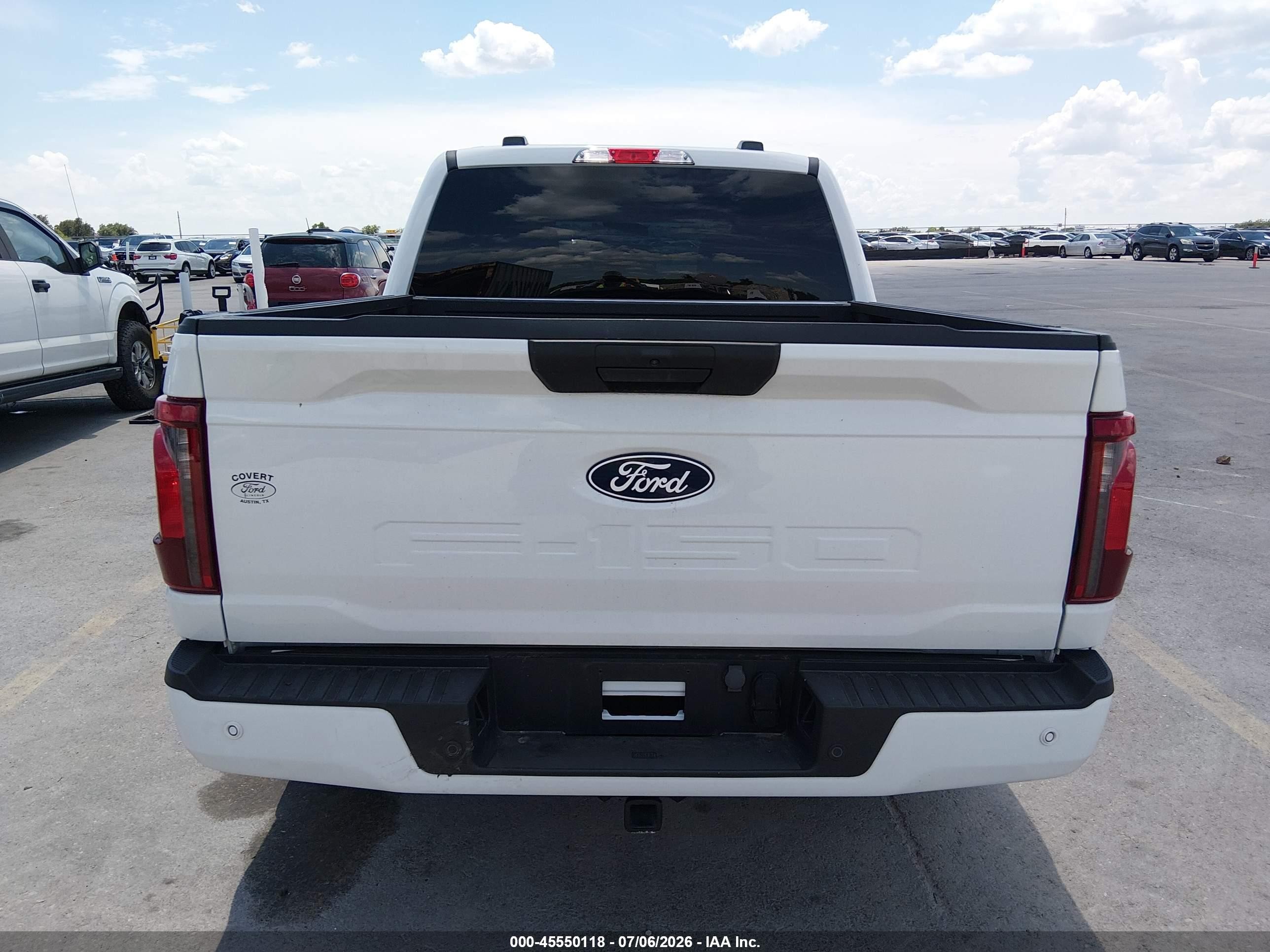 2025 Ford F-150 Stx White vin: 1FTEW2KP4SKF20848