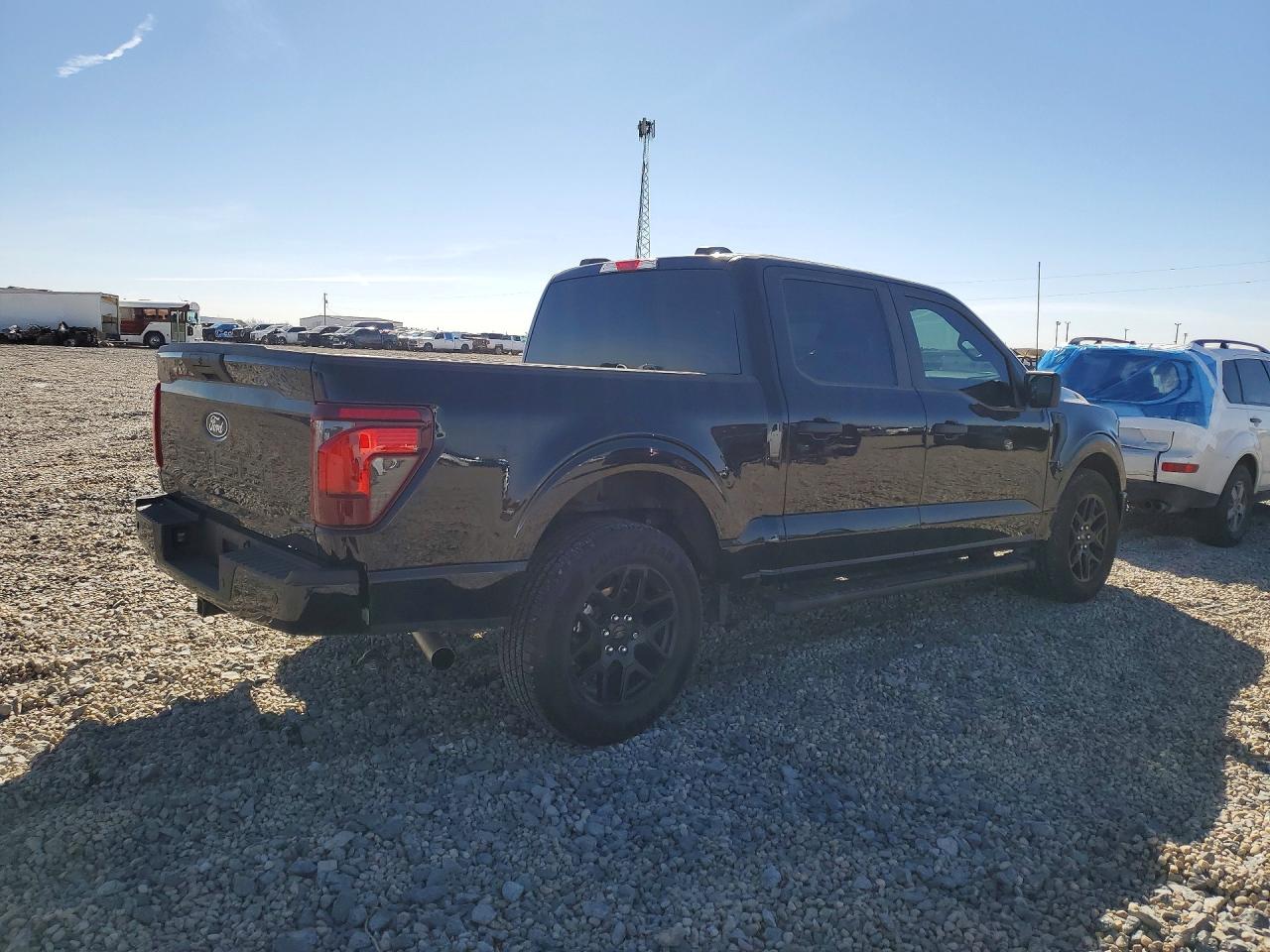 2025 Ford F150 Stx Black vin: 1FTEW2KP5SKF39439