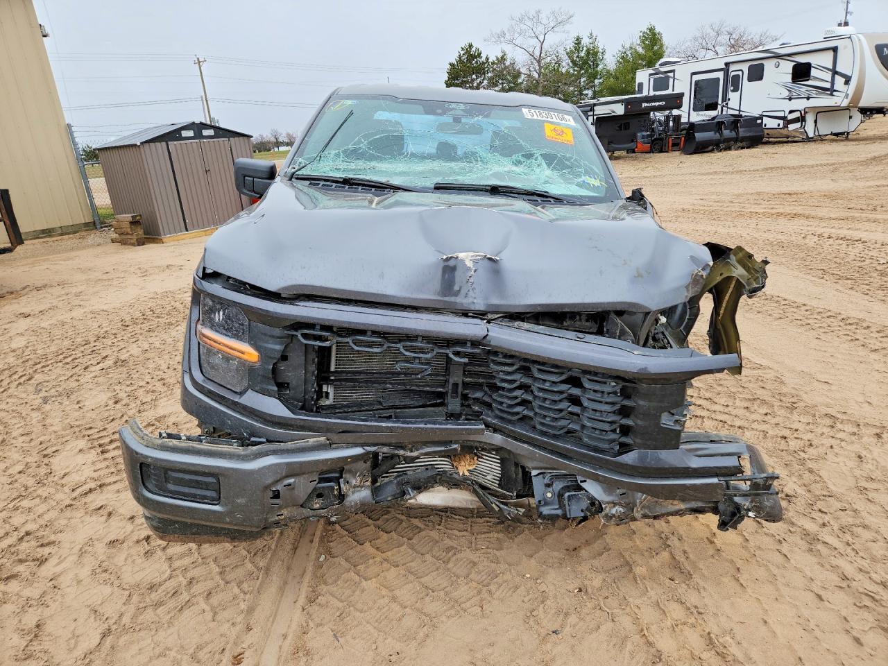 2025 Ford F150 Stx Gray vin: 1FTEW2KP7SKD63784