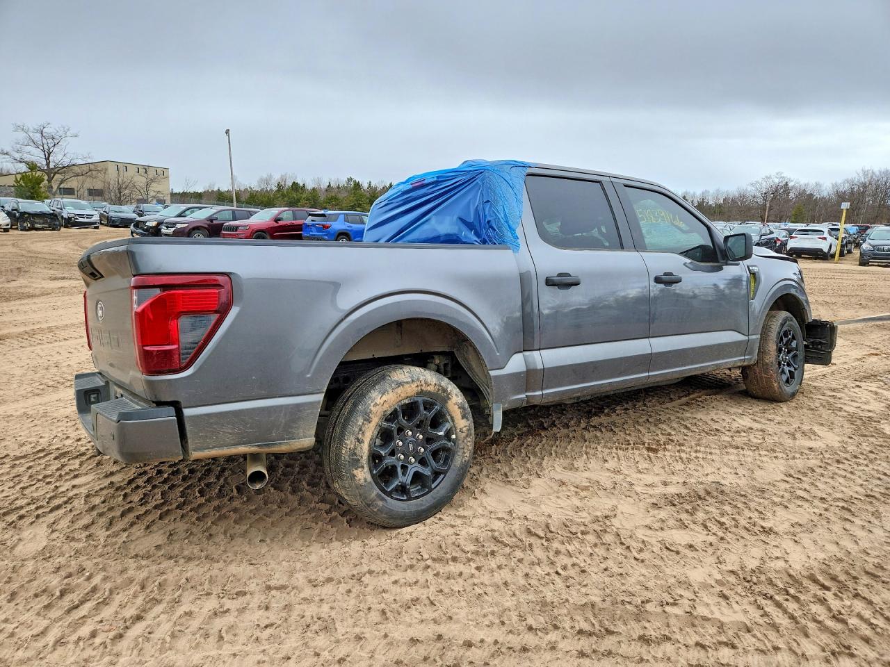 2025 Ford F150 Stx Gray vin: 1FTEW2KP7SKD63784