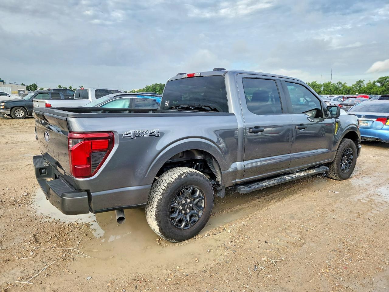 2025 Ford F150 Stx Серый vin: 1FTEW2LP1SKF21888
