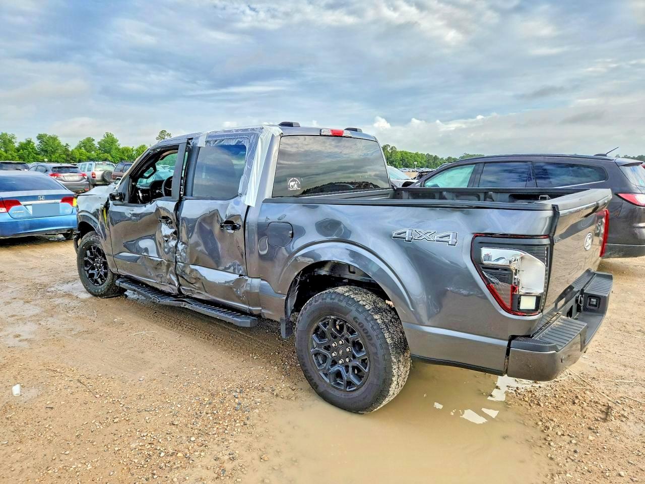 2025 Ford F150 Stx Серый vin: 1FTEW2LP1SKF21888