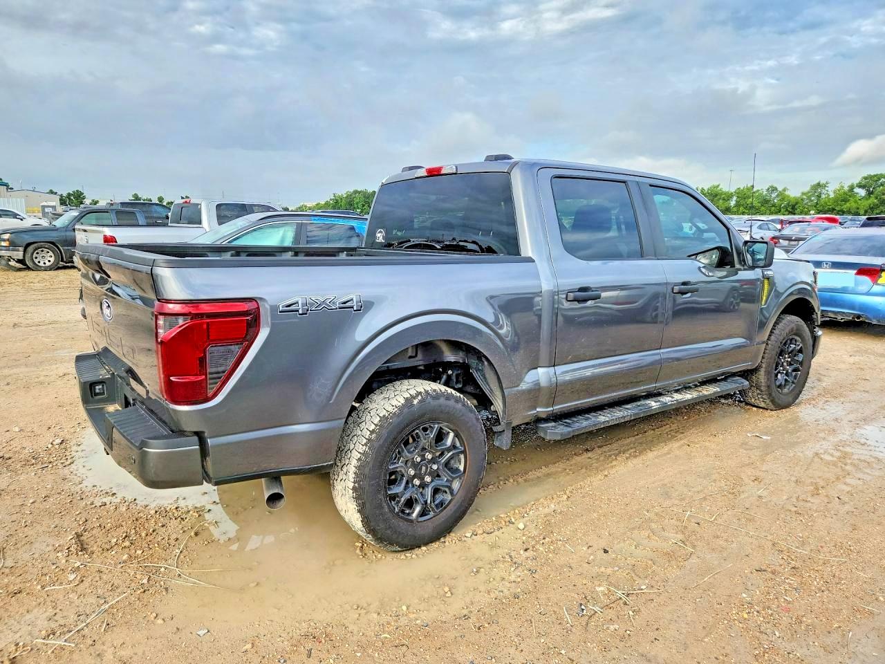 2025 Ford F150 Stx Серый vin: 1FTEW2LP1SKF21888