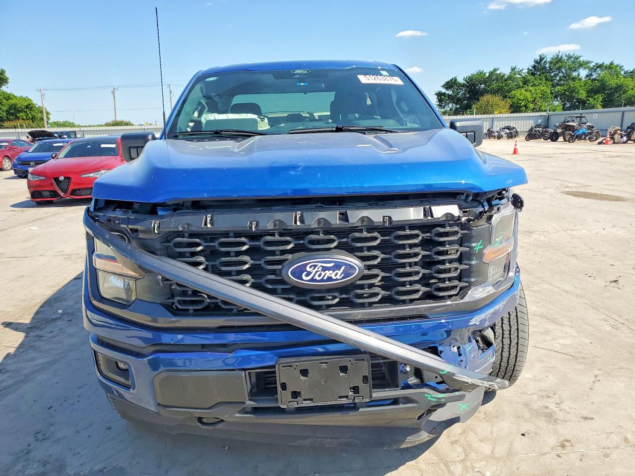 2025 Ford F150 Stx Blue vin: 1FTEW2LP5SKE11605