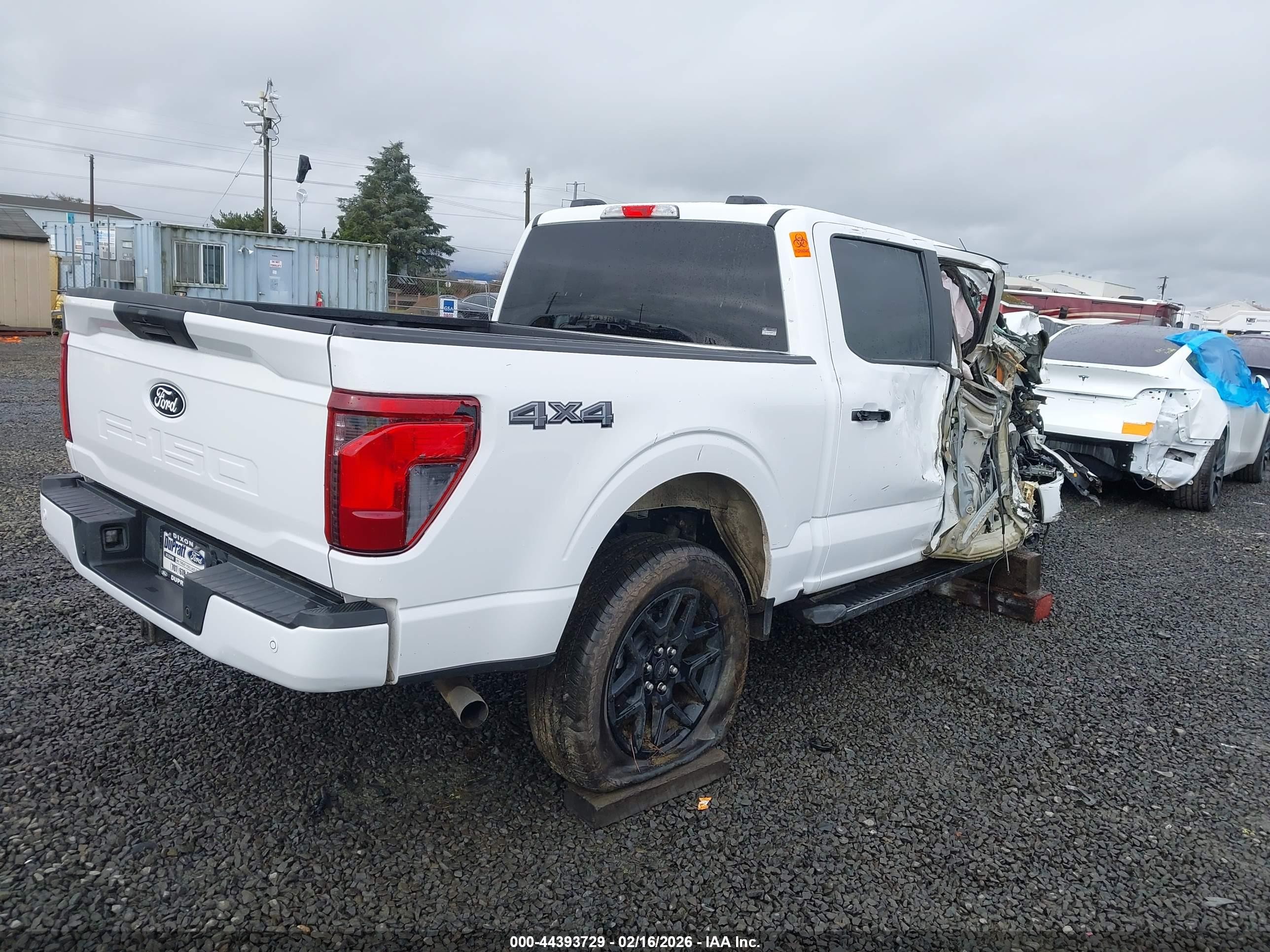 2025 Ford F-150 Stx White vin: 1FTEW2LP6SKE34097