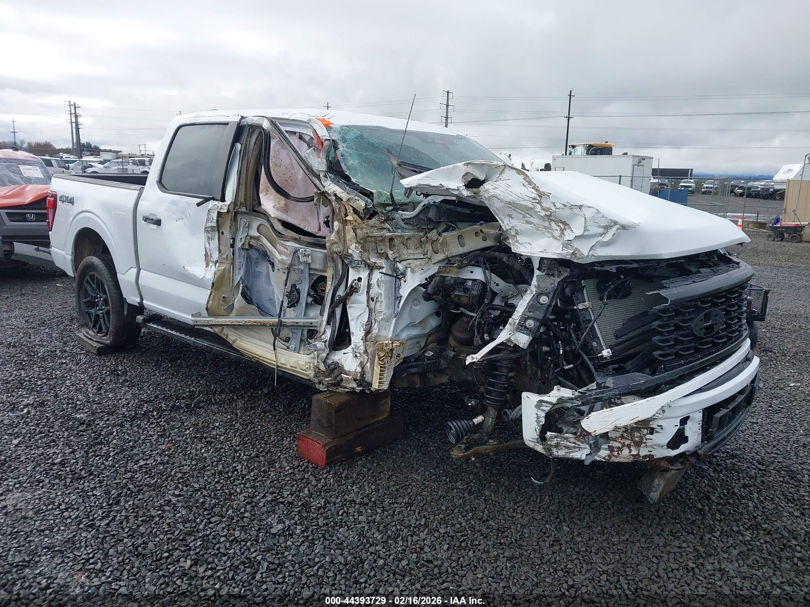 2025 Ford F-150 Stx White vin: 1FTEW2LP6SKE34097