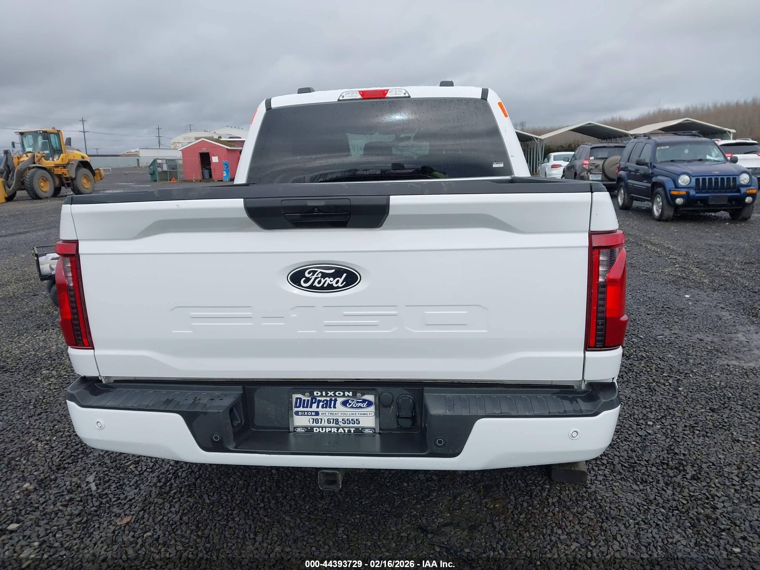 2025 Ford F-150 Stx White vin: 1FTEW2LP6SKE34097