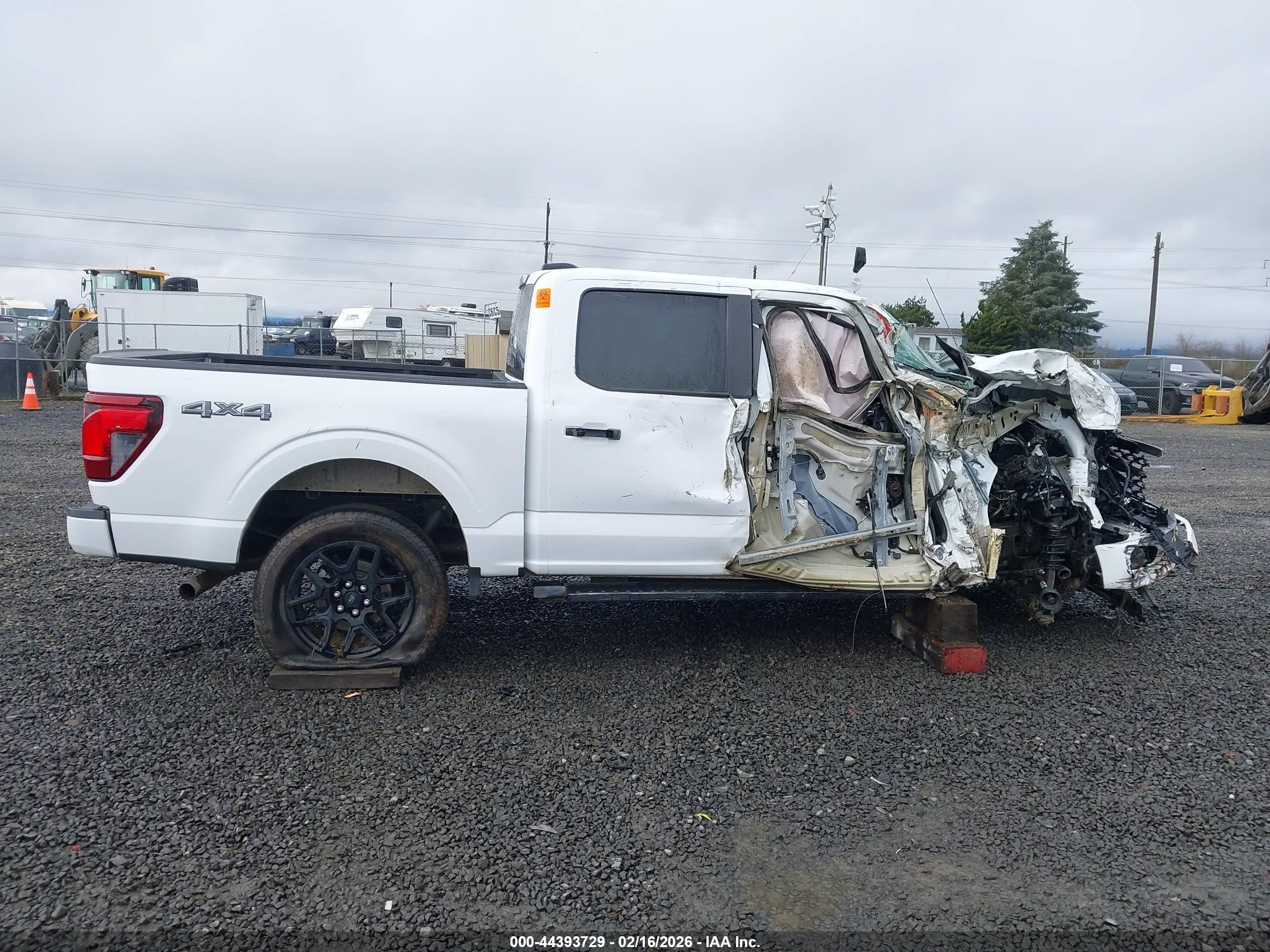 2025 Ford F-150 Stx White vin: 1FTEW2LP6SKE34097