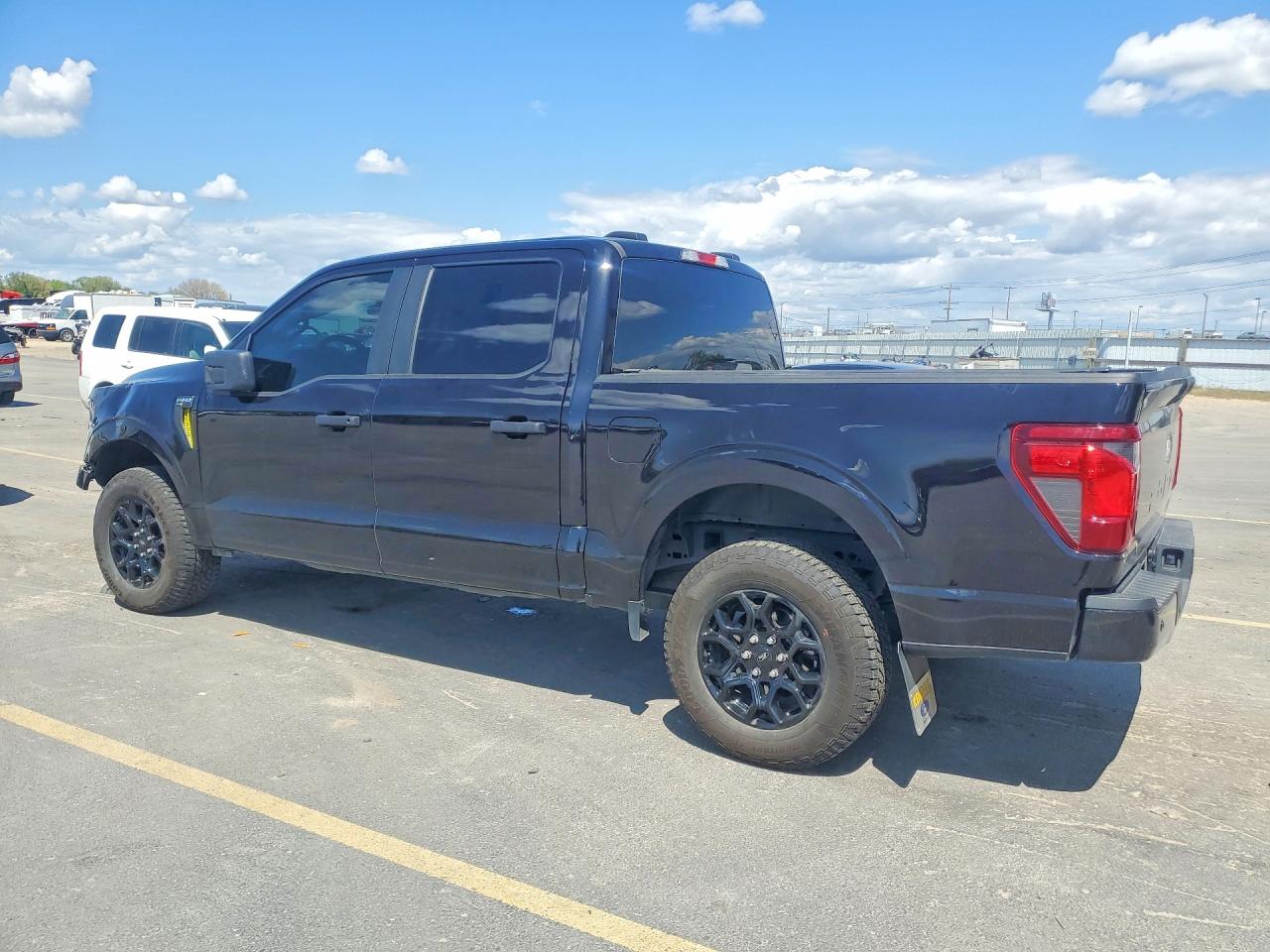 2025 Ford F150 Stx Черный vin: 1FTEW2LP8SKF21497