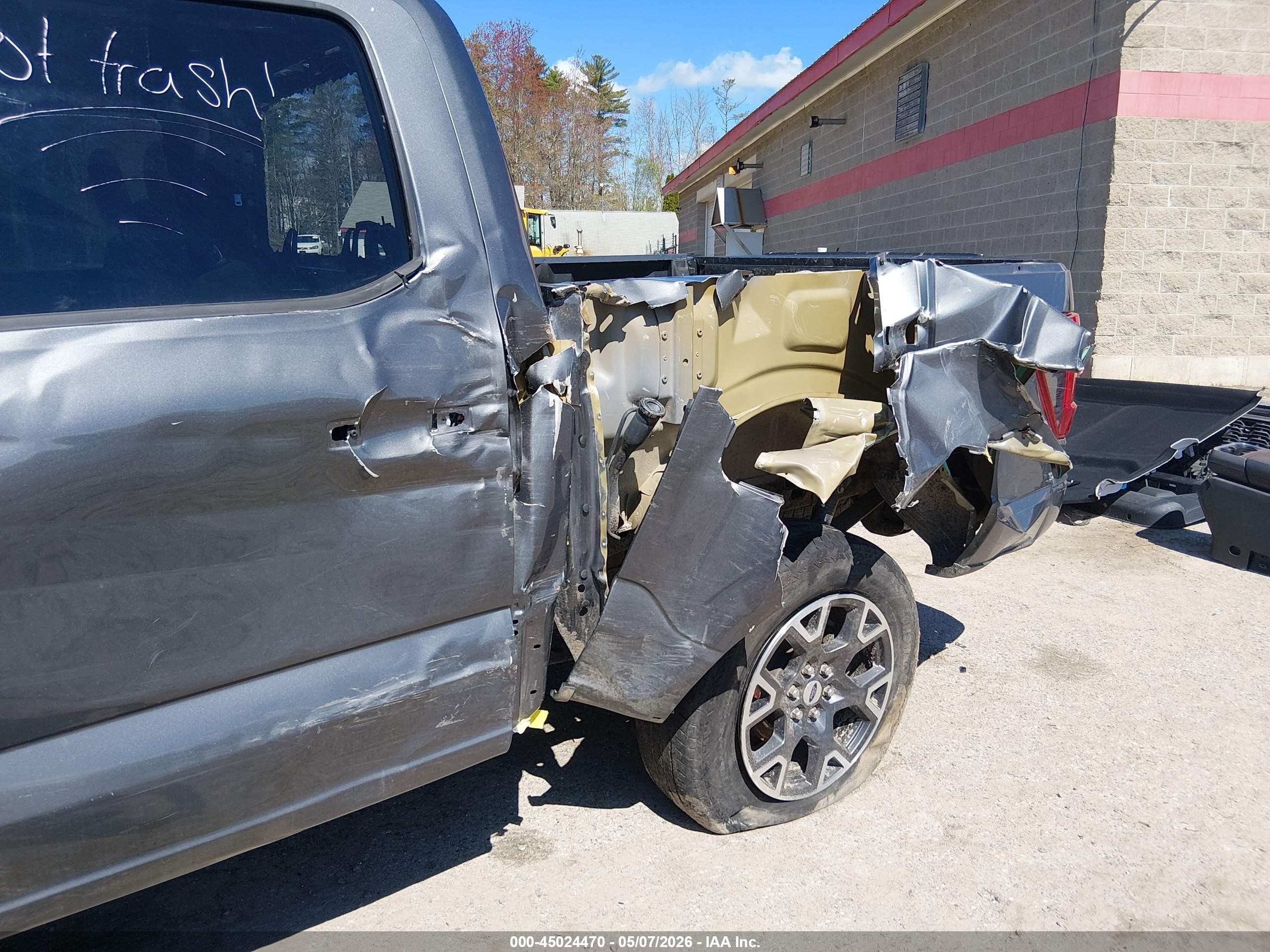 2024 Ford F-150 Stx Серый vin: 1FTEW2LPXRKD03345