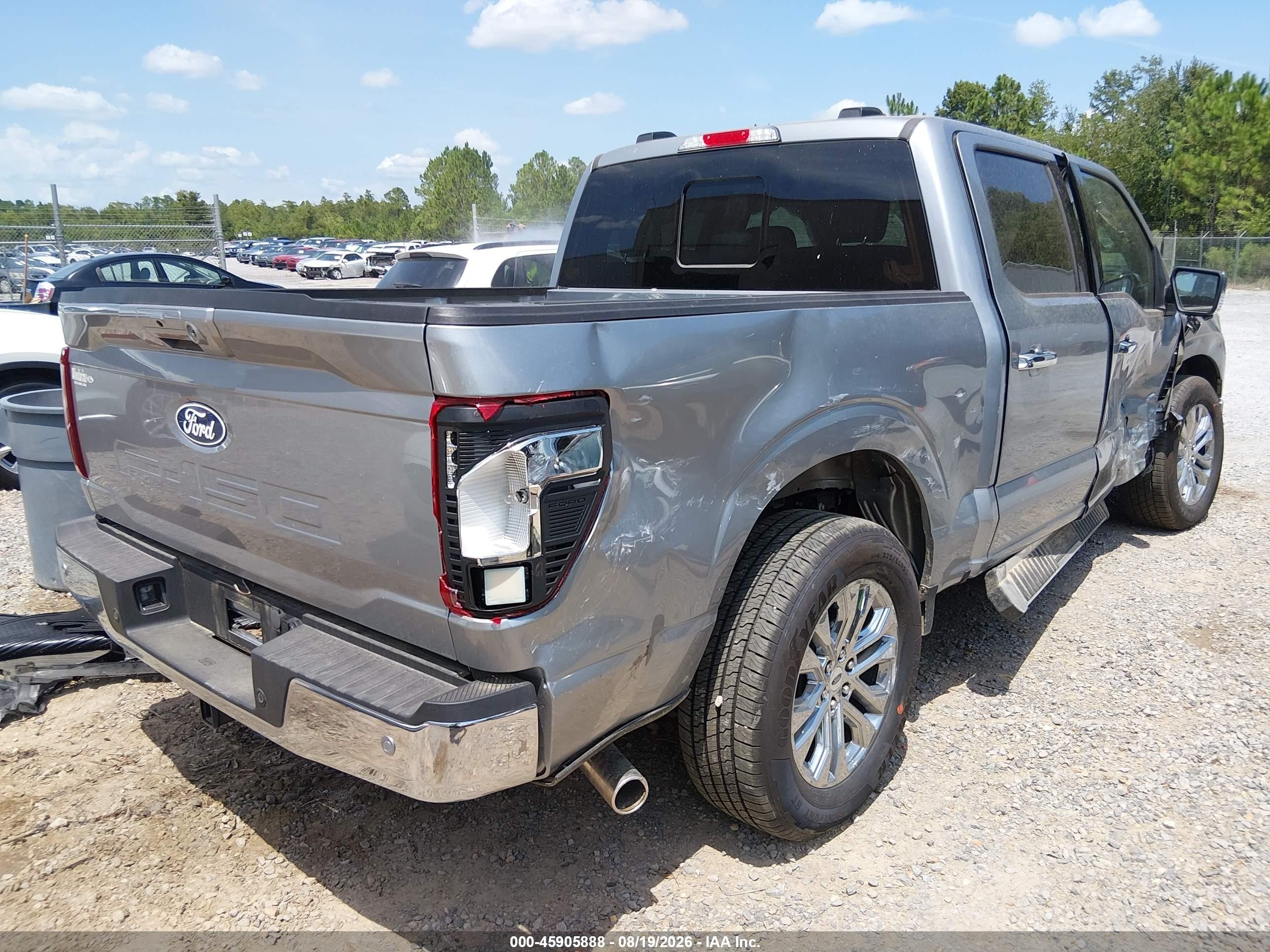 2025 Ford F-150 Xlt Gray vin: 1FTEW3K5XSKE93711