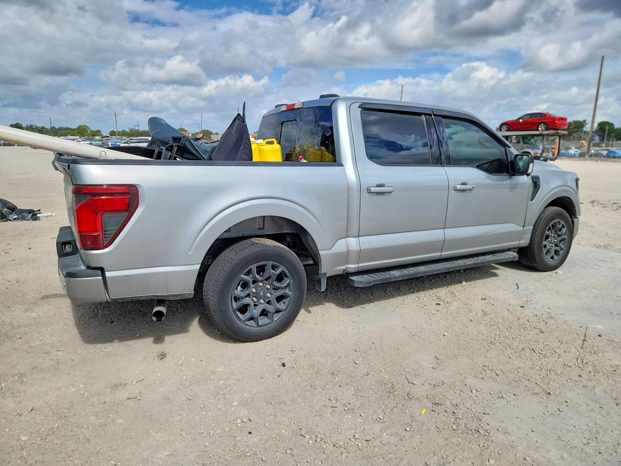 2025 Ford F150 Xlt Gray vin: 1FTEW3KP7SKF69693