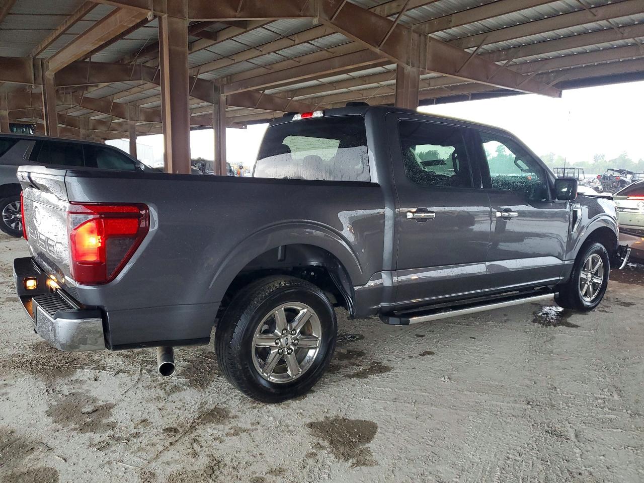 2025 Ford F150 Xlt Серый vin: 1FTEW3KP9SKE53802