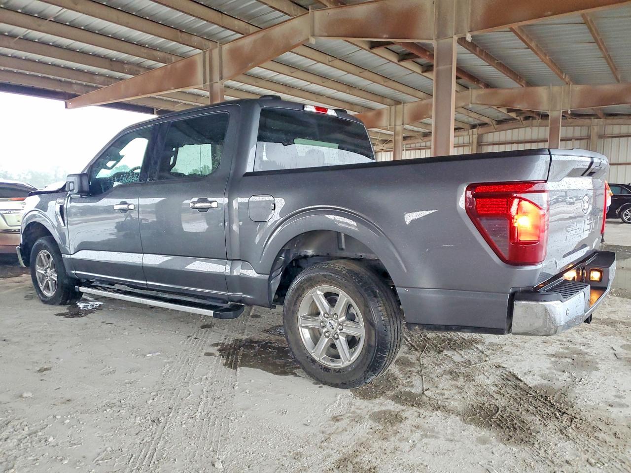 2025 Ford F150 Xlt Серый vin: 1FTEW3KP9SKE53802