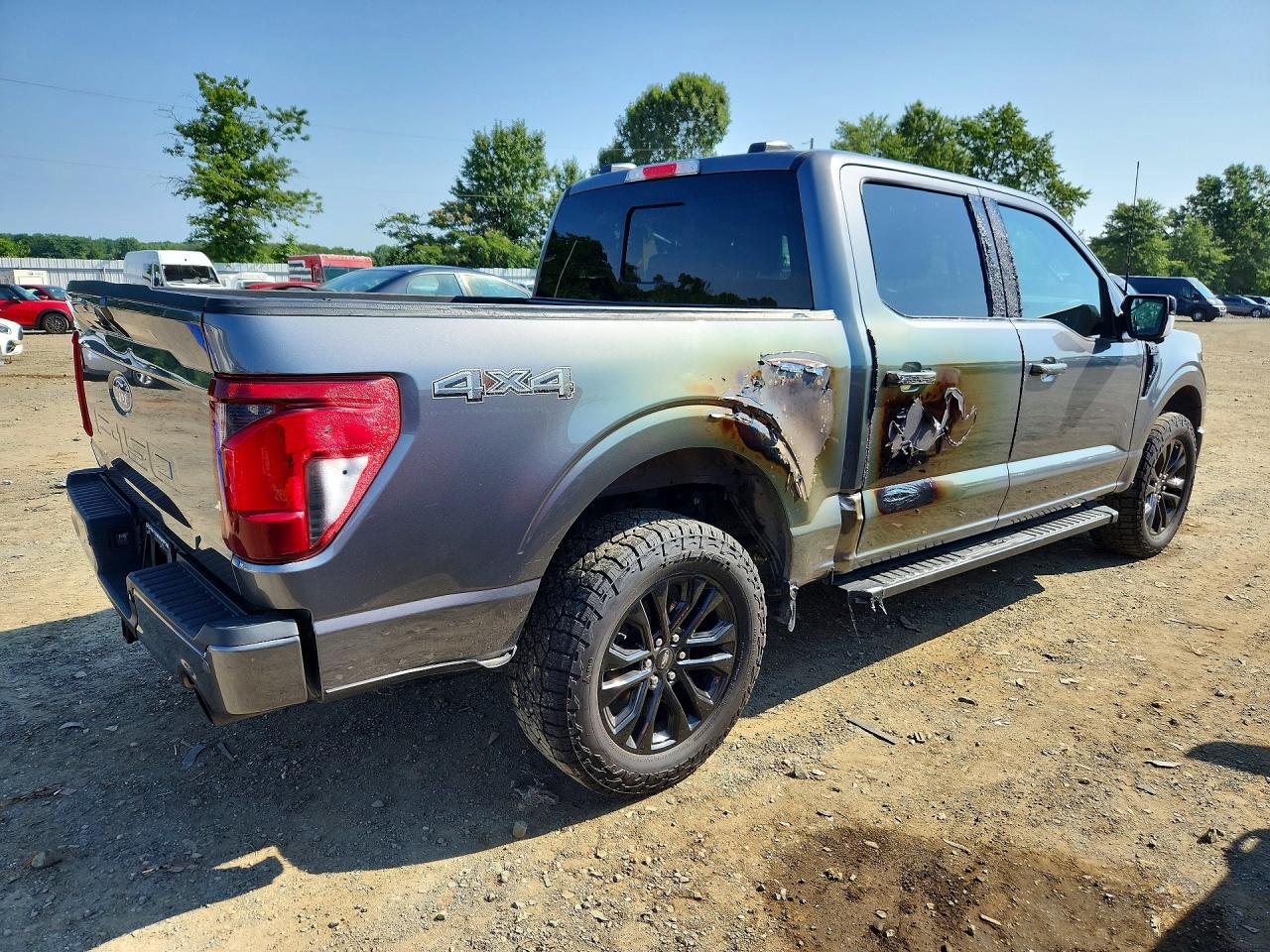 2024 Ford F150 Xlt Gray vin: 1FTEW3LP3RFB38060