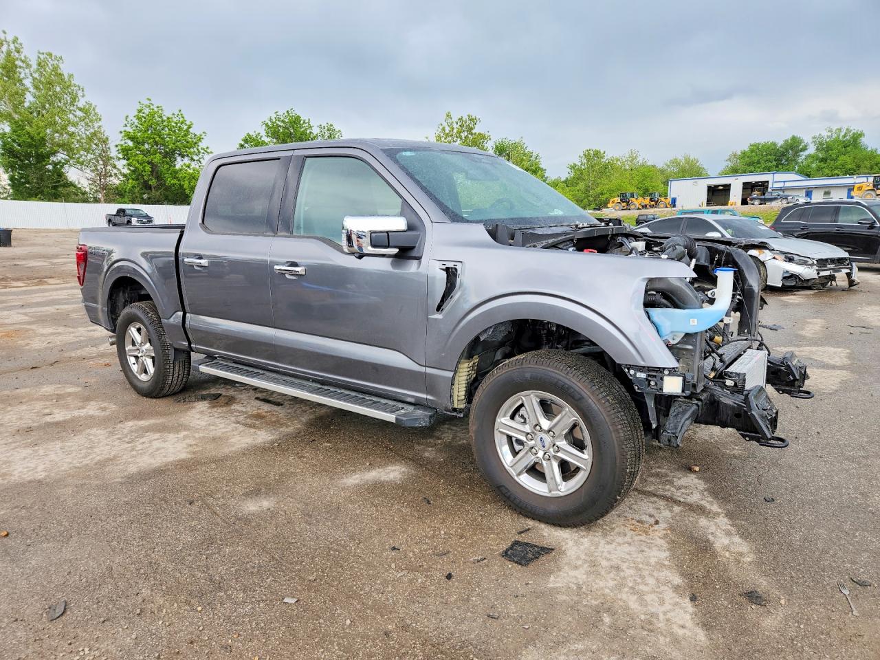 2024 Ford F150 Xlt Gray vin: 1FTEW3LP4RKF79638
