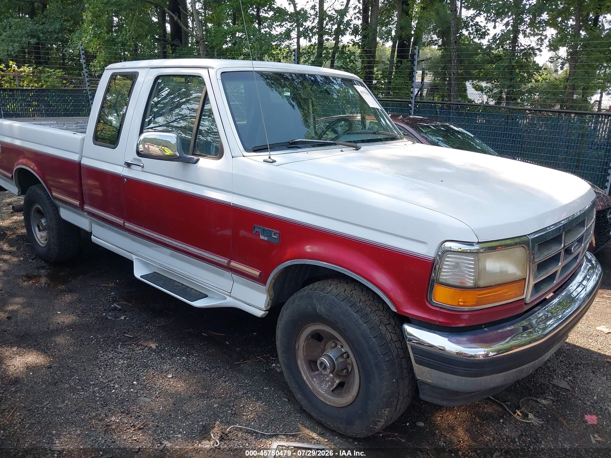 1995 Ford F150   White vin: 1FTEX14H4SKB22861
