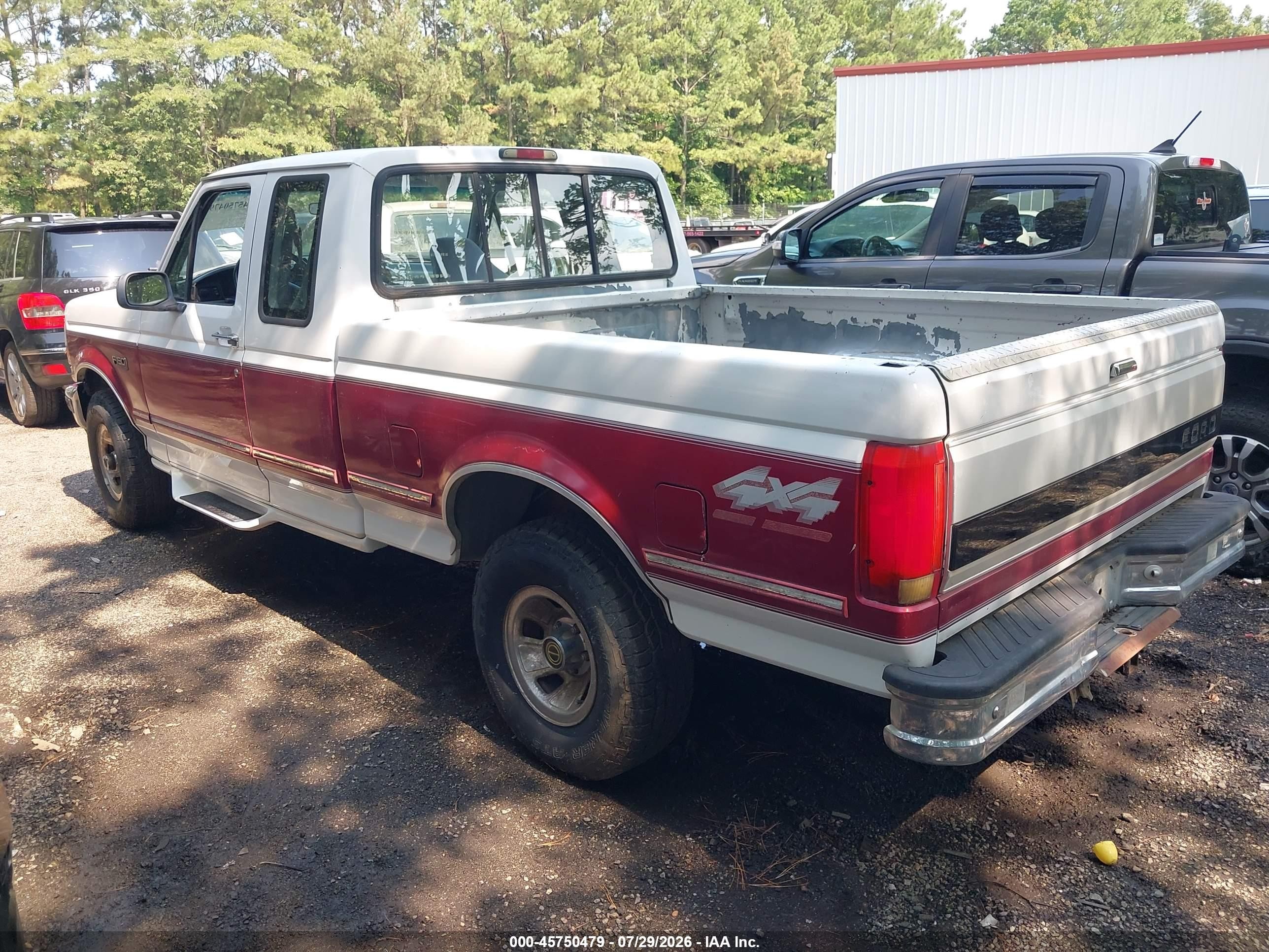 1995 Ford F150   White vin: 1FTEX14H4SKB22861